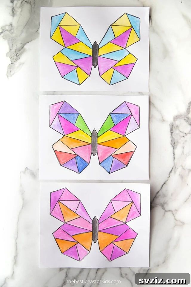 Creative Spring Art for Kids 21 Captivating Watercolor Butterfly Art for Kids