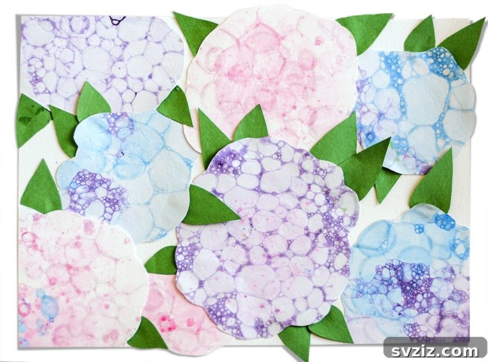 Creative Spring Art for Kids 23 Creative Bubble Paint Flowers for Kids
