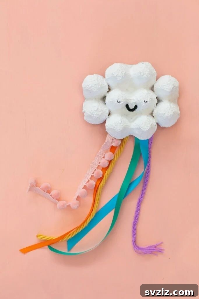 15. Egg Carton Rainbow