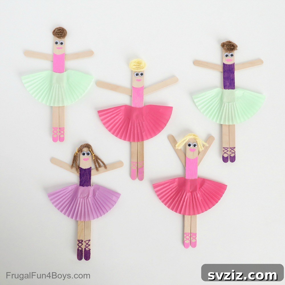 2. Stick Ballerina