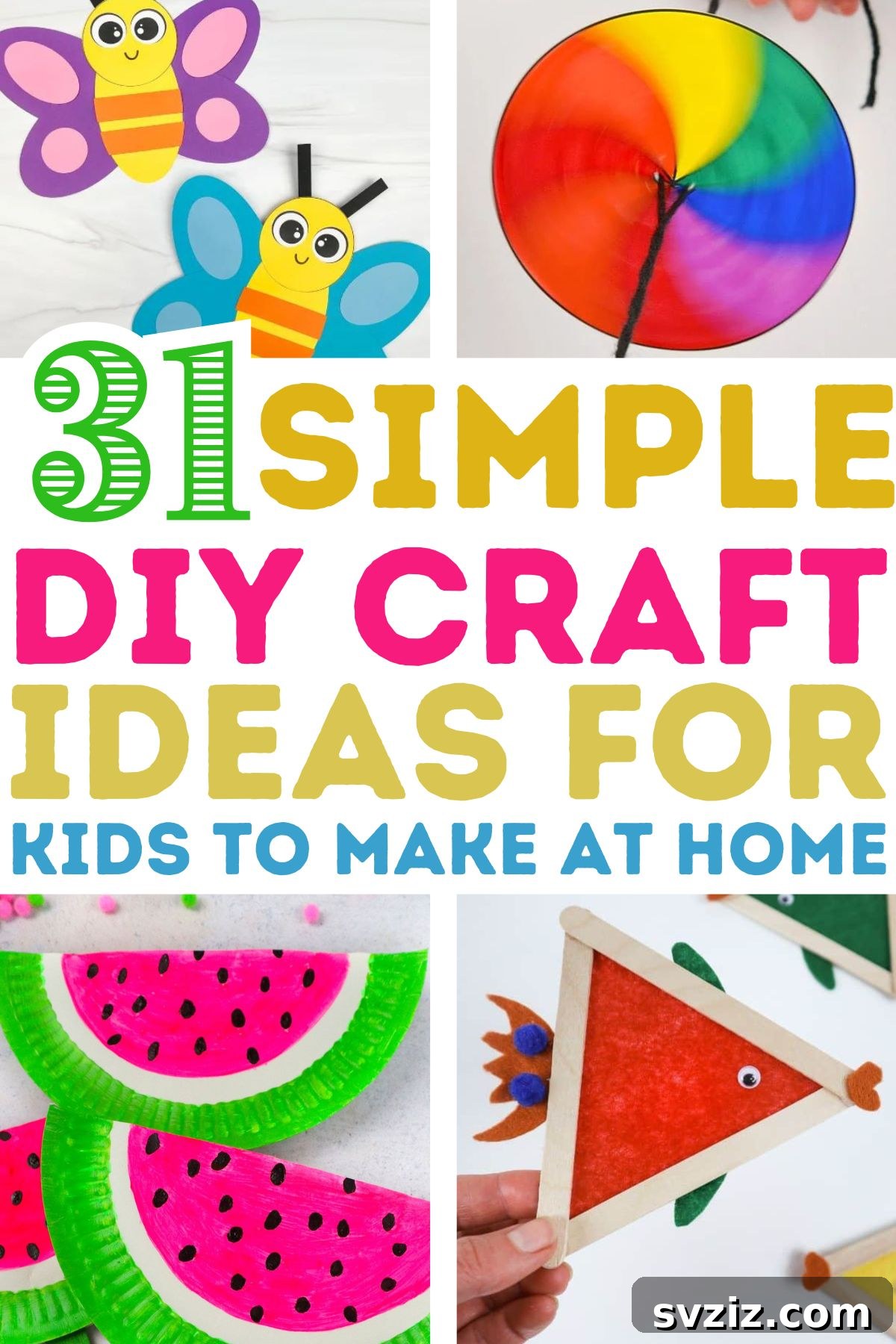 31 Effortless Kids Crafts for Hours of Fun 2 Delightful and accessible craft ideas for kids of all ages, perfect for fostering creativity and fine motor skills. Explore cheap crafts for kids using everyday household items, making crafting simple and fun. Discover toddler arts and crafts that provide engaging projects for rainy days or summer breaks, yielding beautiful keepsakes.