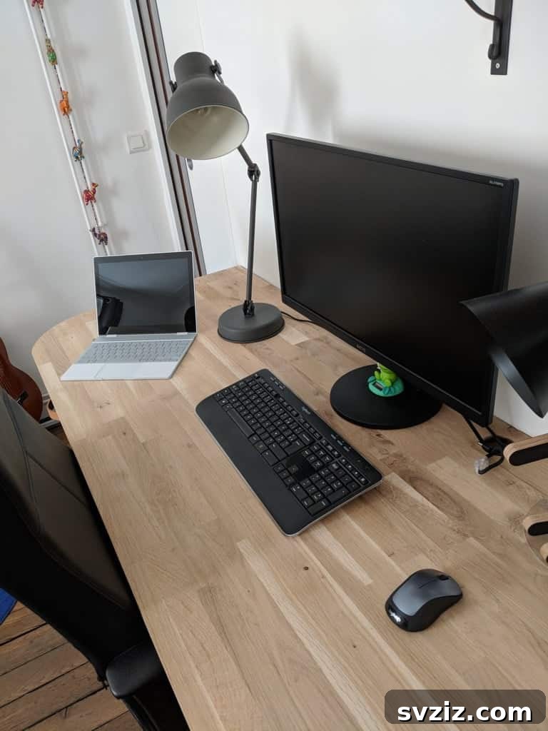 5. Industrial-Style Desk