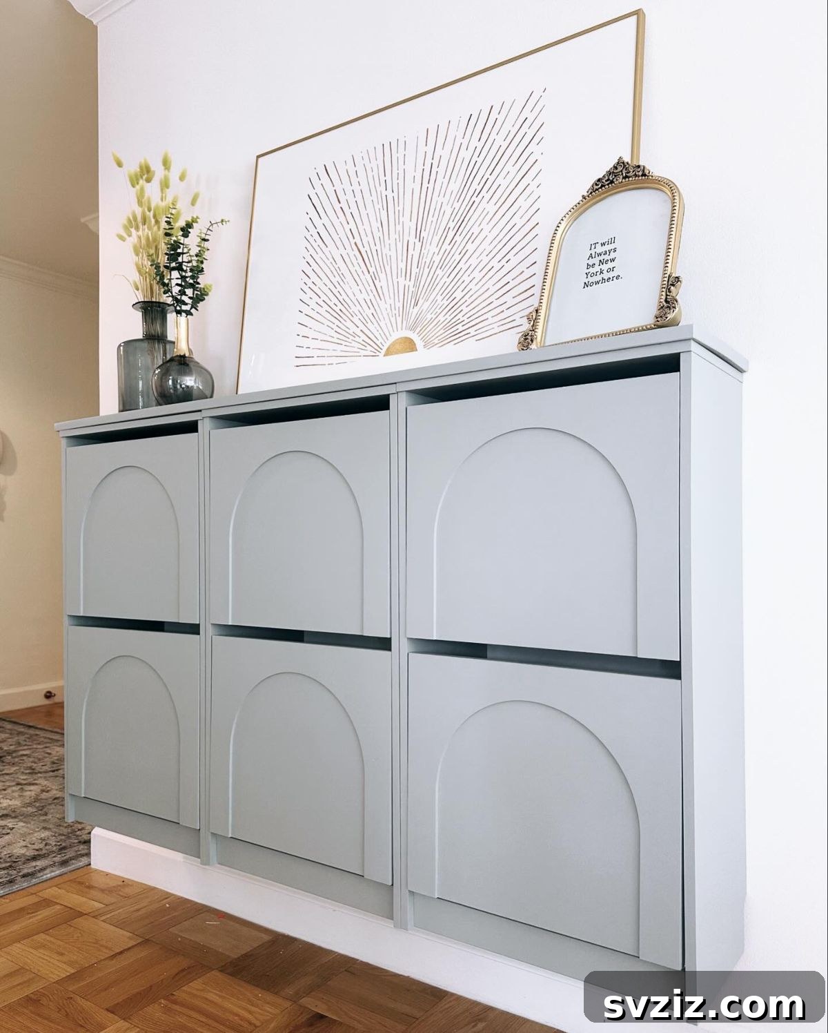 23 Ingenious IKEA Sideboard Makeovers 5 3. IKEA BISSA Sideboard