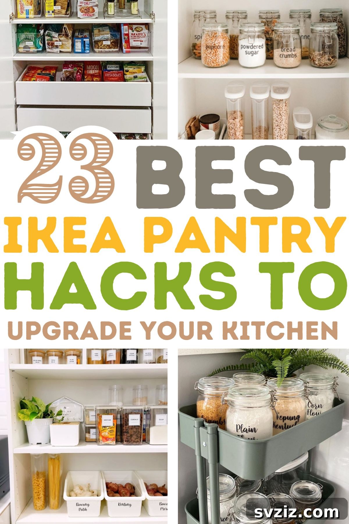 23 Game-Changing IKEA Pantry Hacks 2 Best IKEA Pantry Hacks for Ultimate Organization
