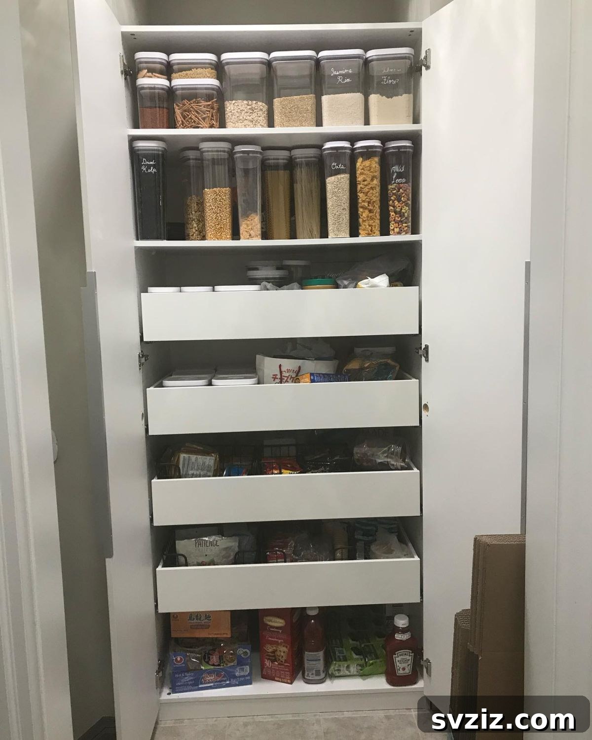 23 Game-Changing IKEA Pantry Hacks 14 12. PAX Wardrobe Pantry