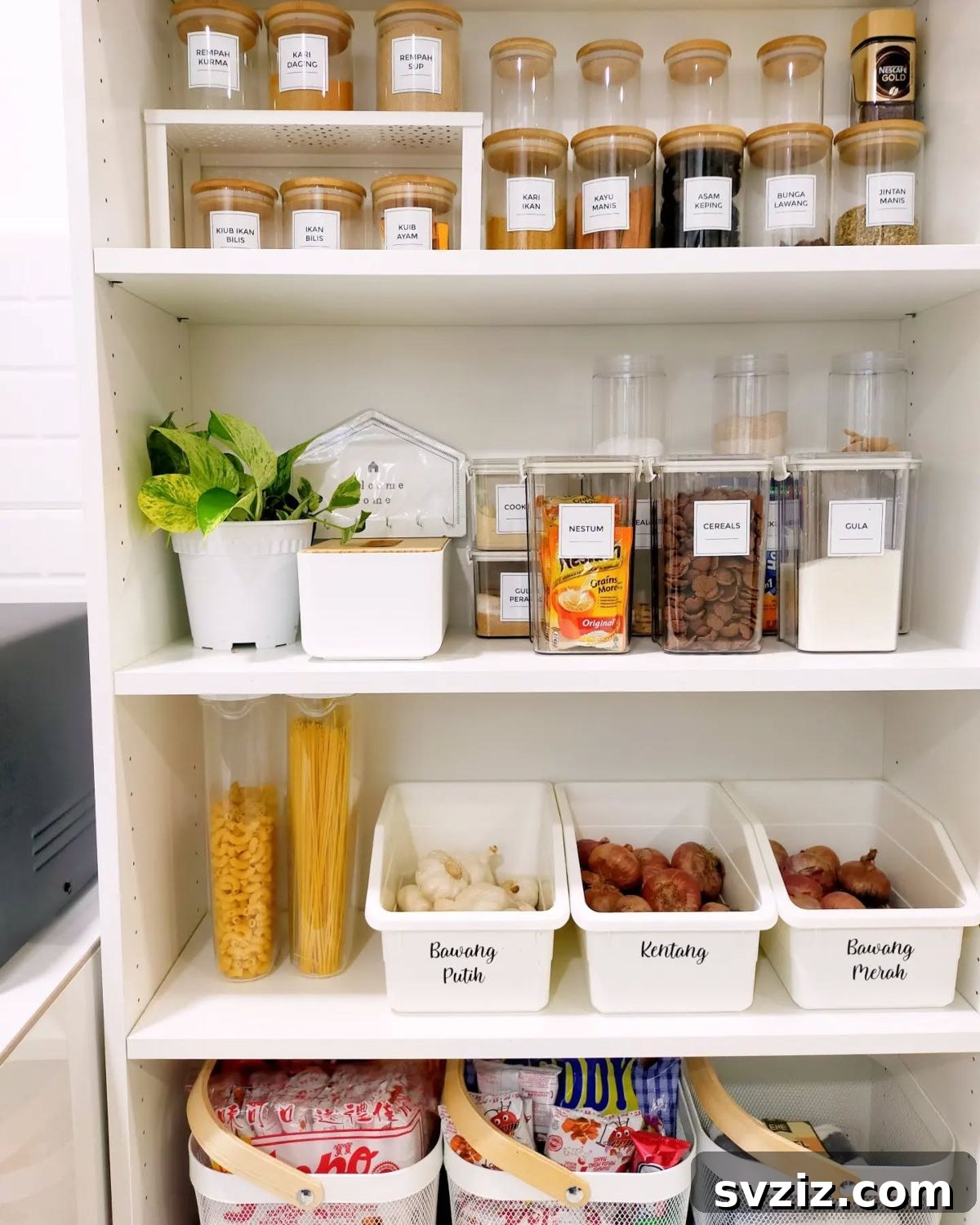 23 Game-Changing IKEA Pantry Hacks 17 16. Billy Food Storage System