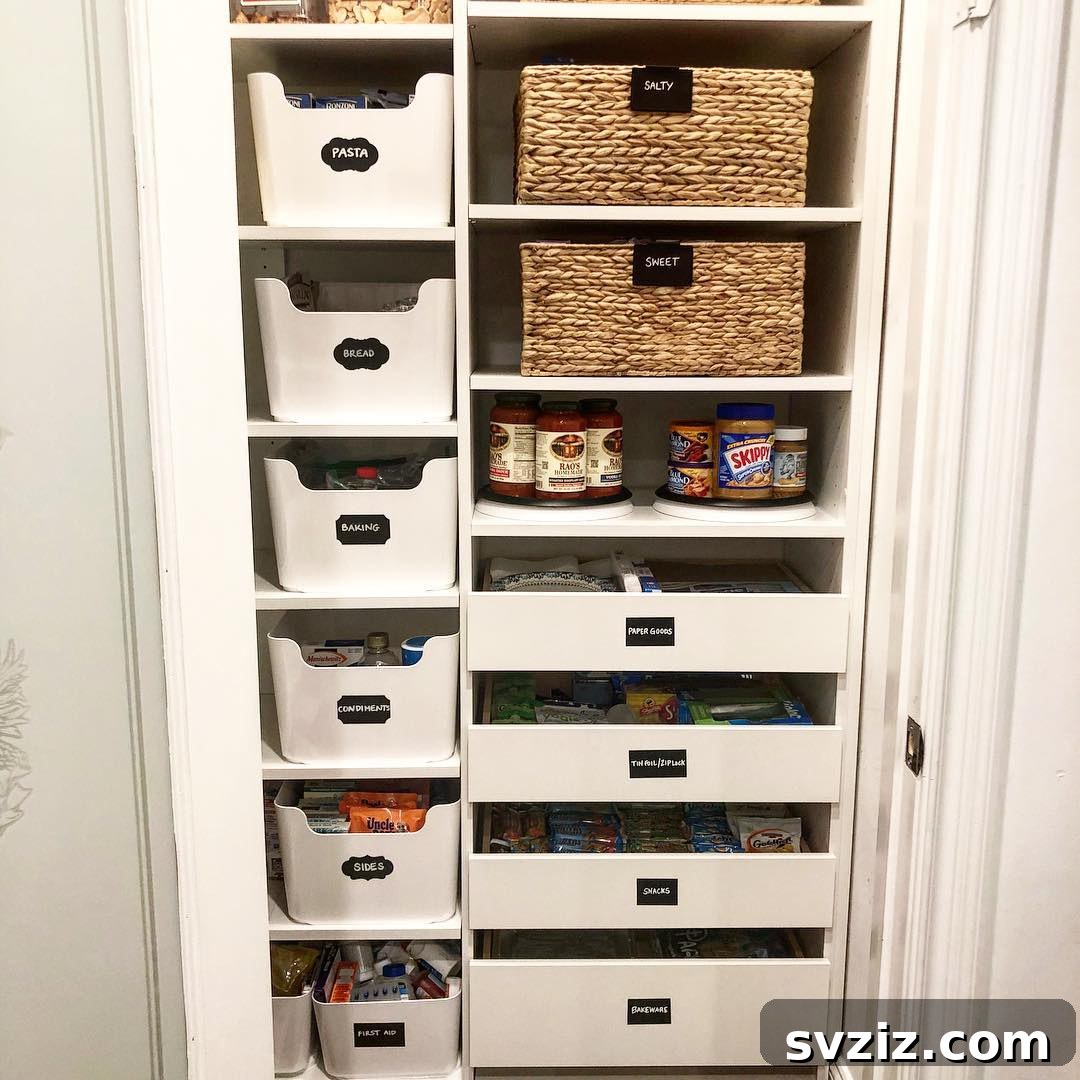 23 Game-Changing IKEA Pantry Hacks 23 22. Bins and Drawers