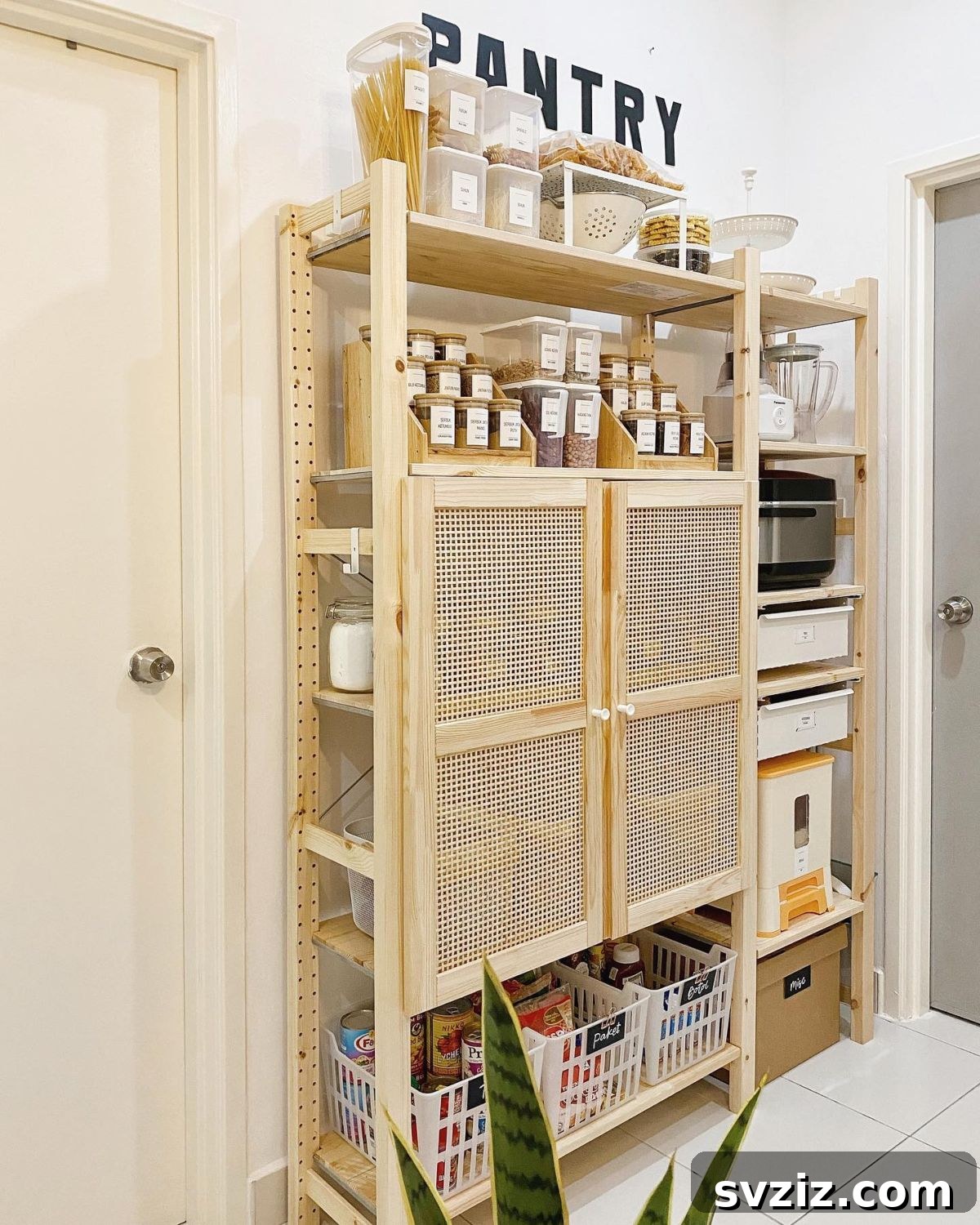 23 Game-Changing IKEA Pantry Hacks 10 8. Pantry Spice Organization