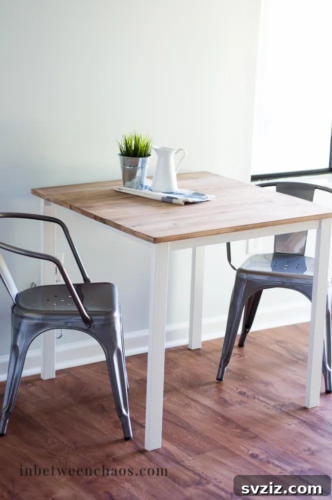 10. Small Dining Table