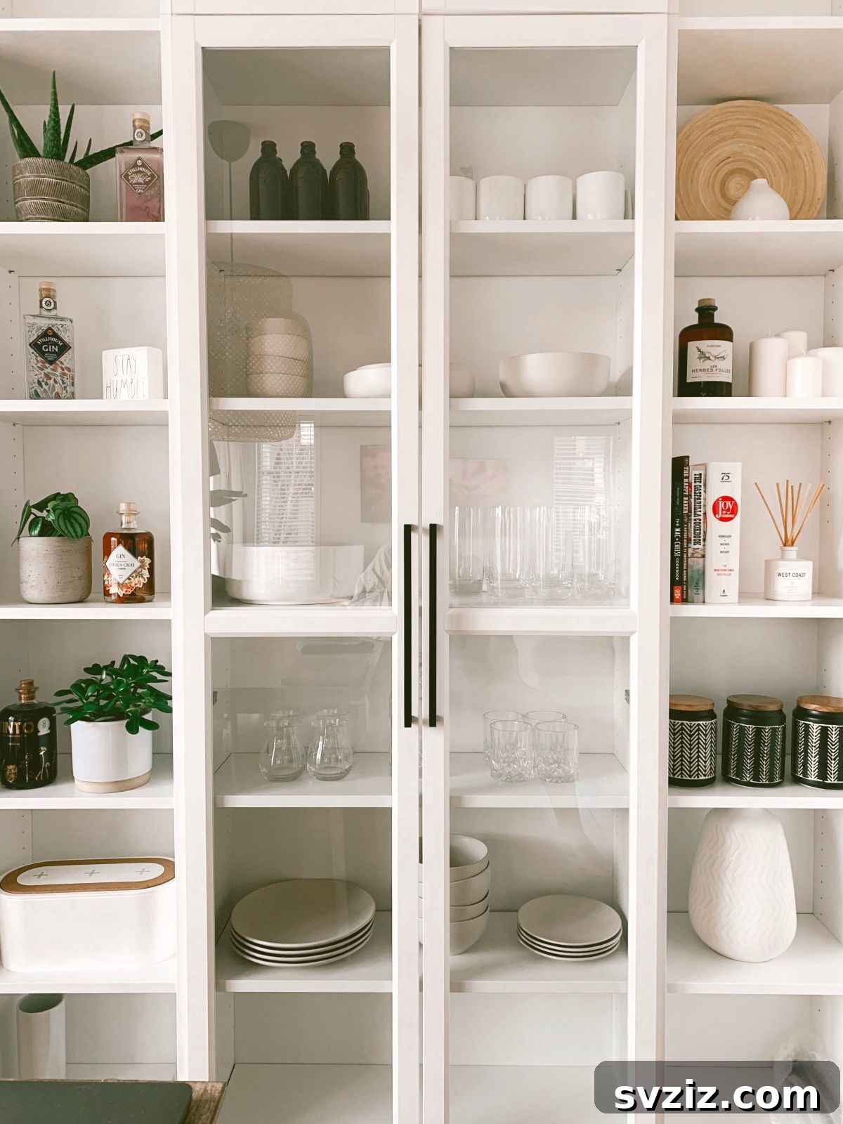 4. Elegant Billy Bookcase Hack