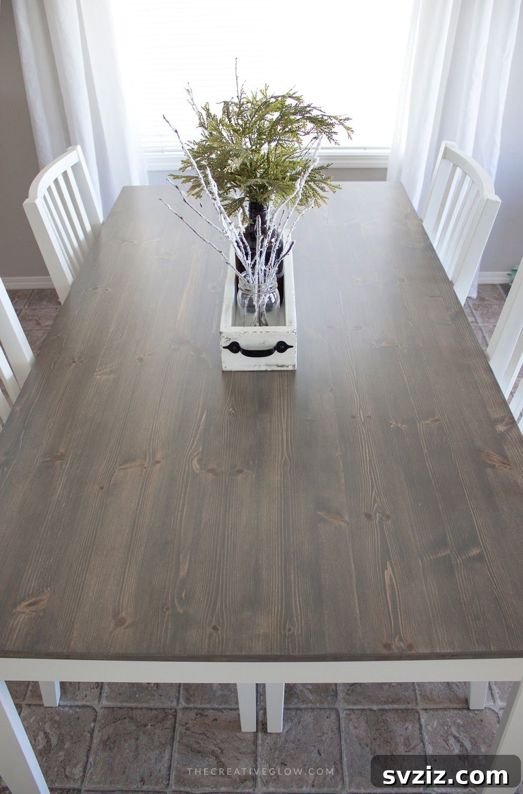 5. Modern Farmhouse Table