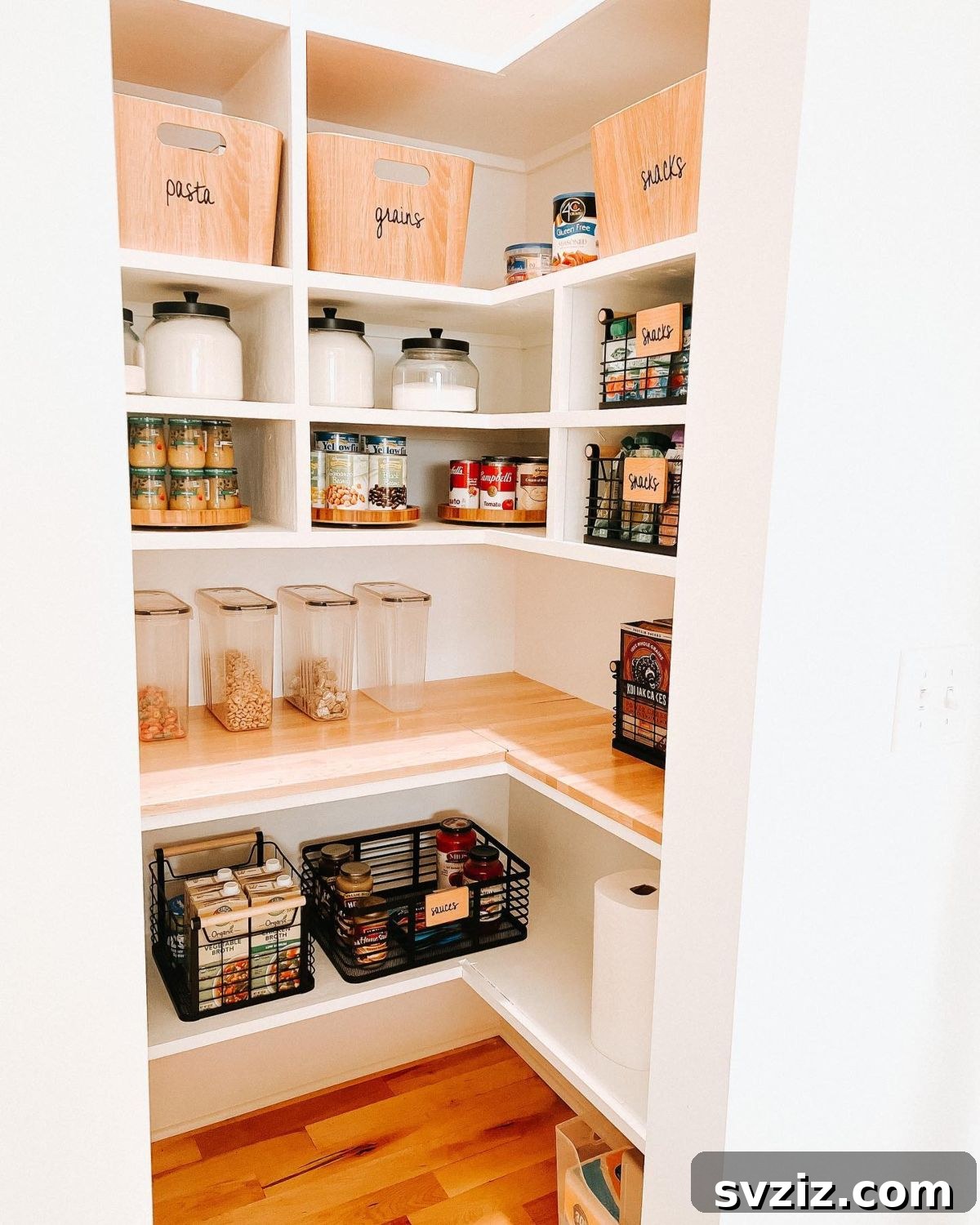 Elevate Your Pantry: 27 Brilliant Strategies for Enduring Order 25 23. Deep Storage Bins