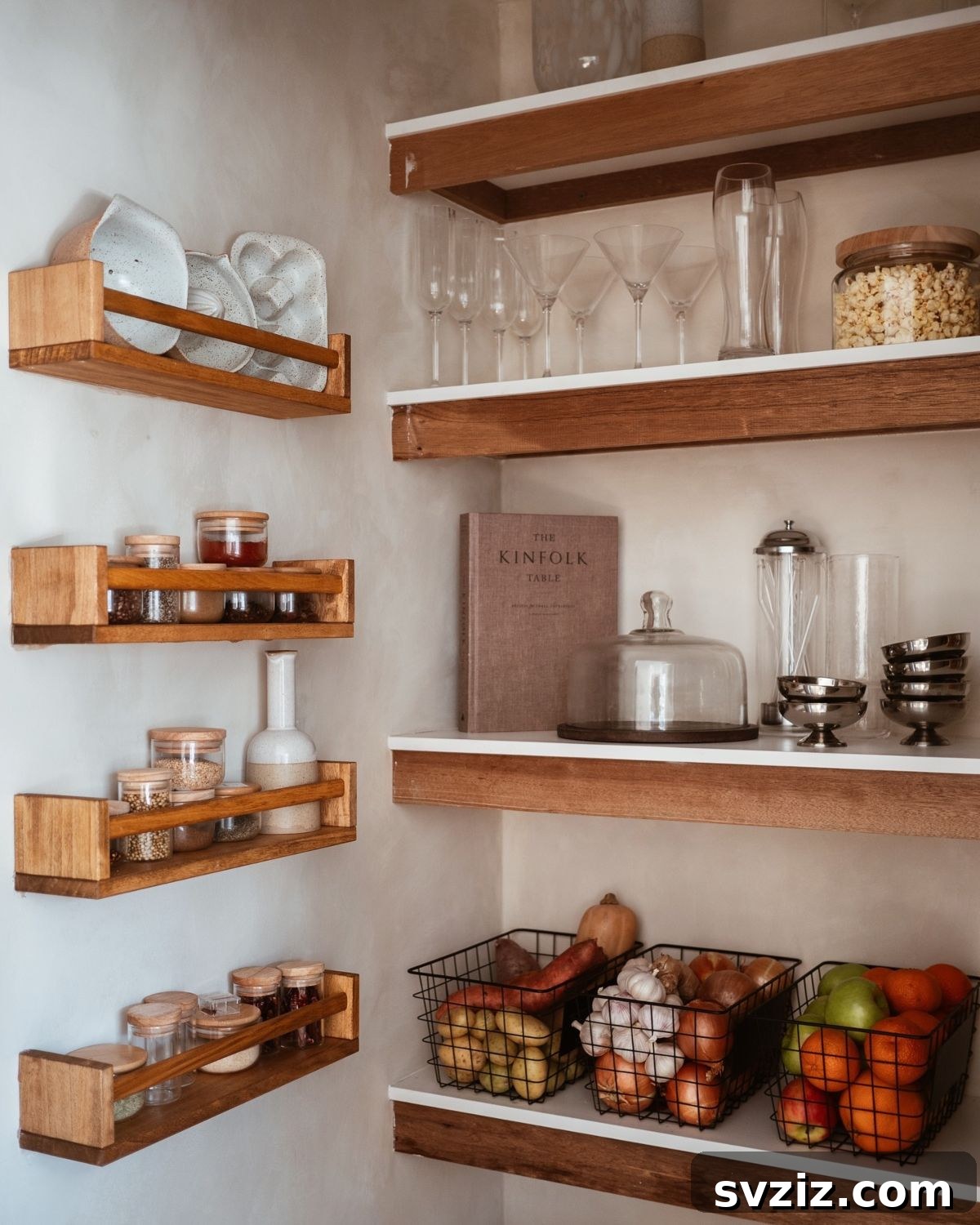 Elevate Your Pantry: 27 Brilliant Strategies for Enduring Order 7 5. Wire Baskets