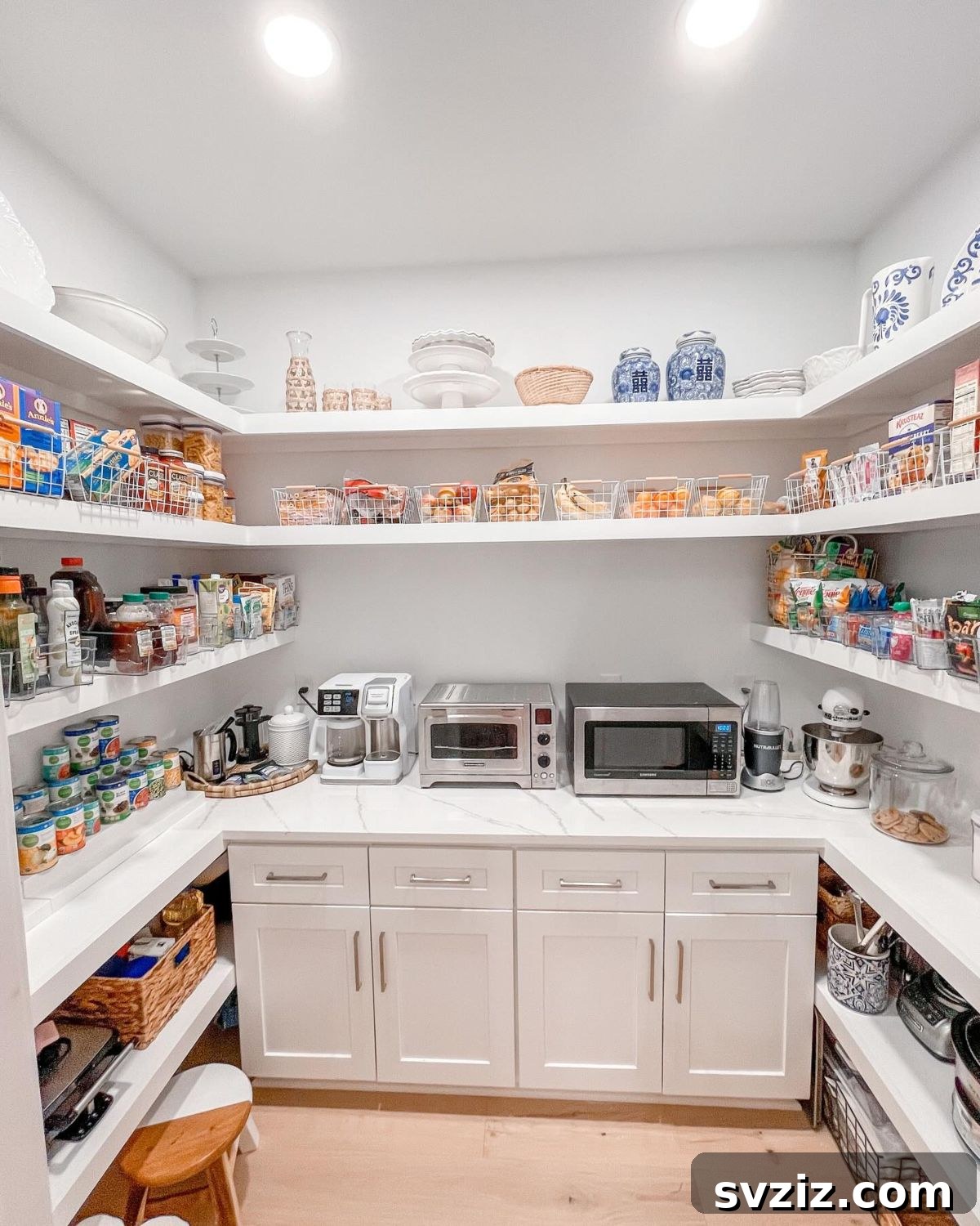 Elevate Your Pantry: 27 Brilliant Strategies for Enduring Order 9 7. Cabinets