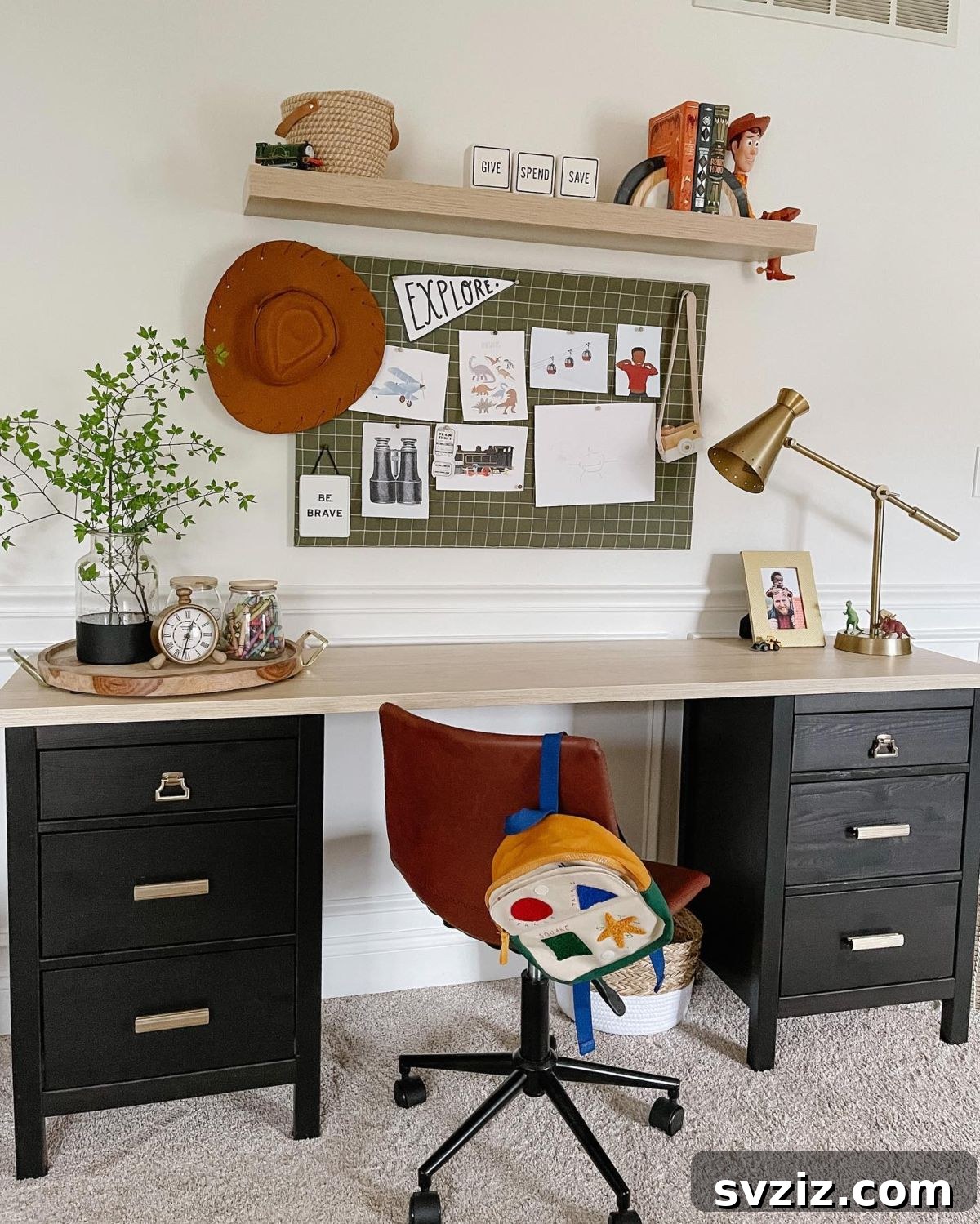Transform Your Office with Ingenious IKEA Desk Ideas 14 Cozy Office