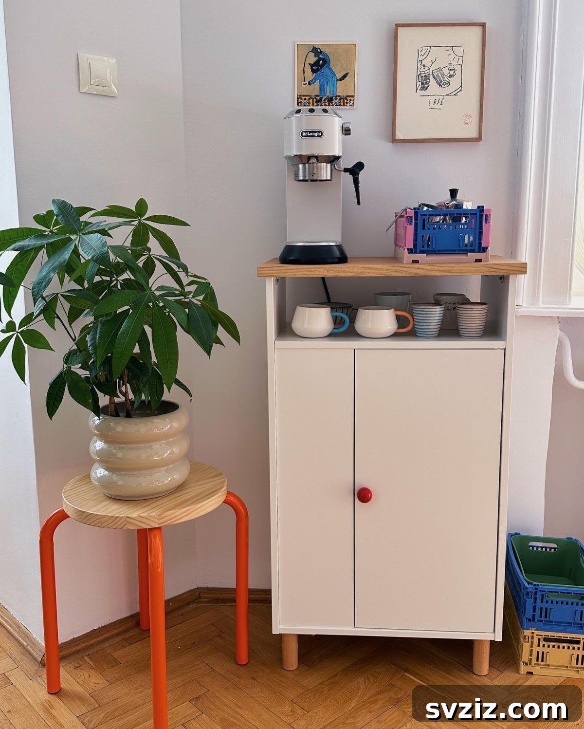 17 Smart IKEA Hacks That Make a Huge Difference 10 The Perfect Coffee Nook
