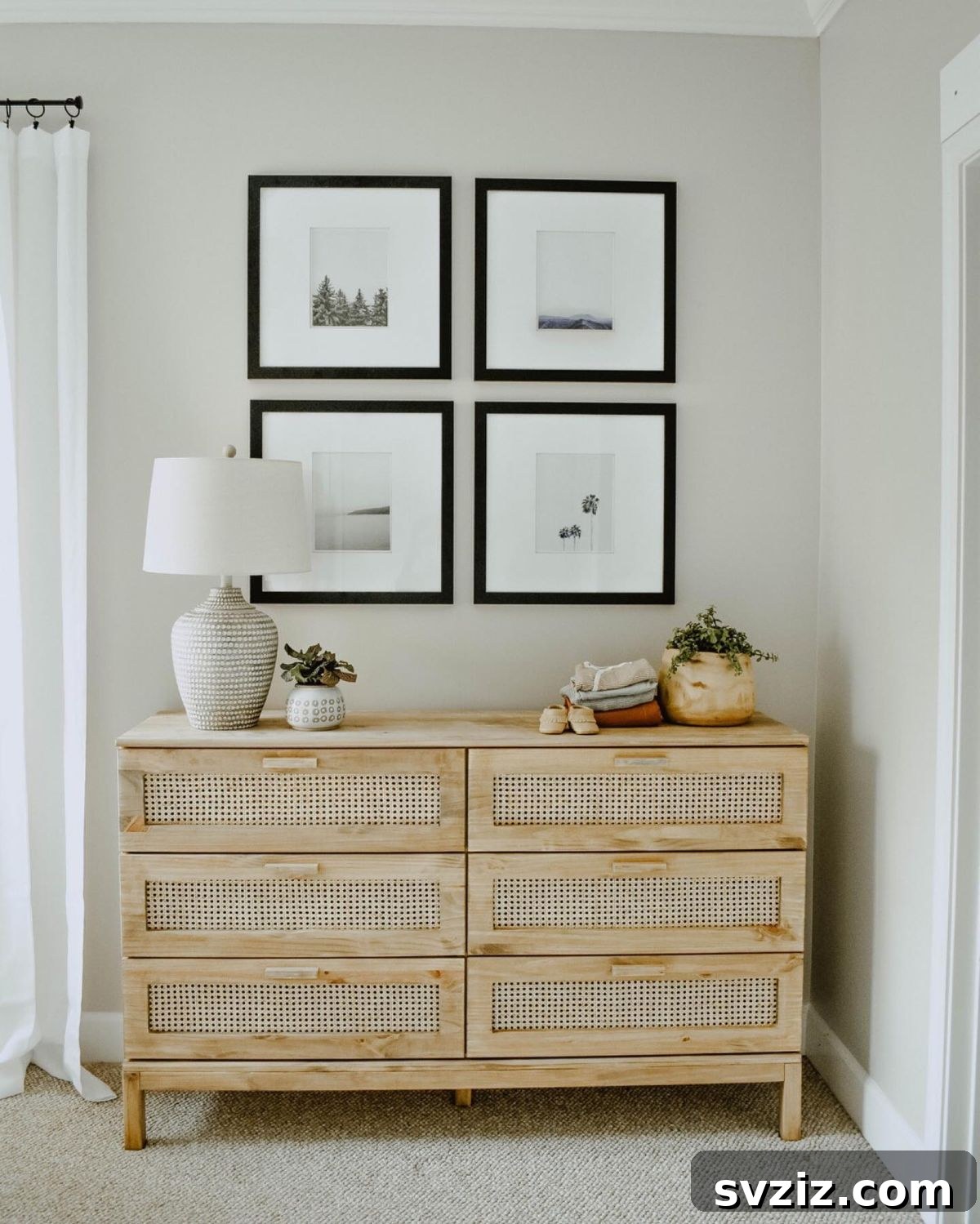 Chic Cane Rattan Dresser