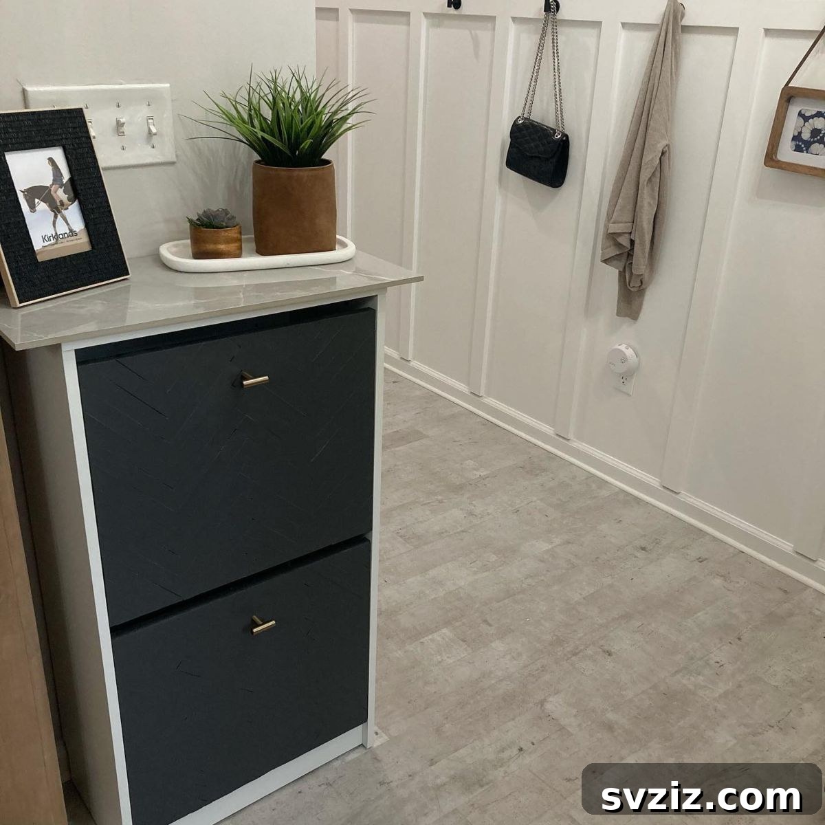 Dramatic IKEA Bissa Drawer Hack