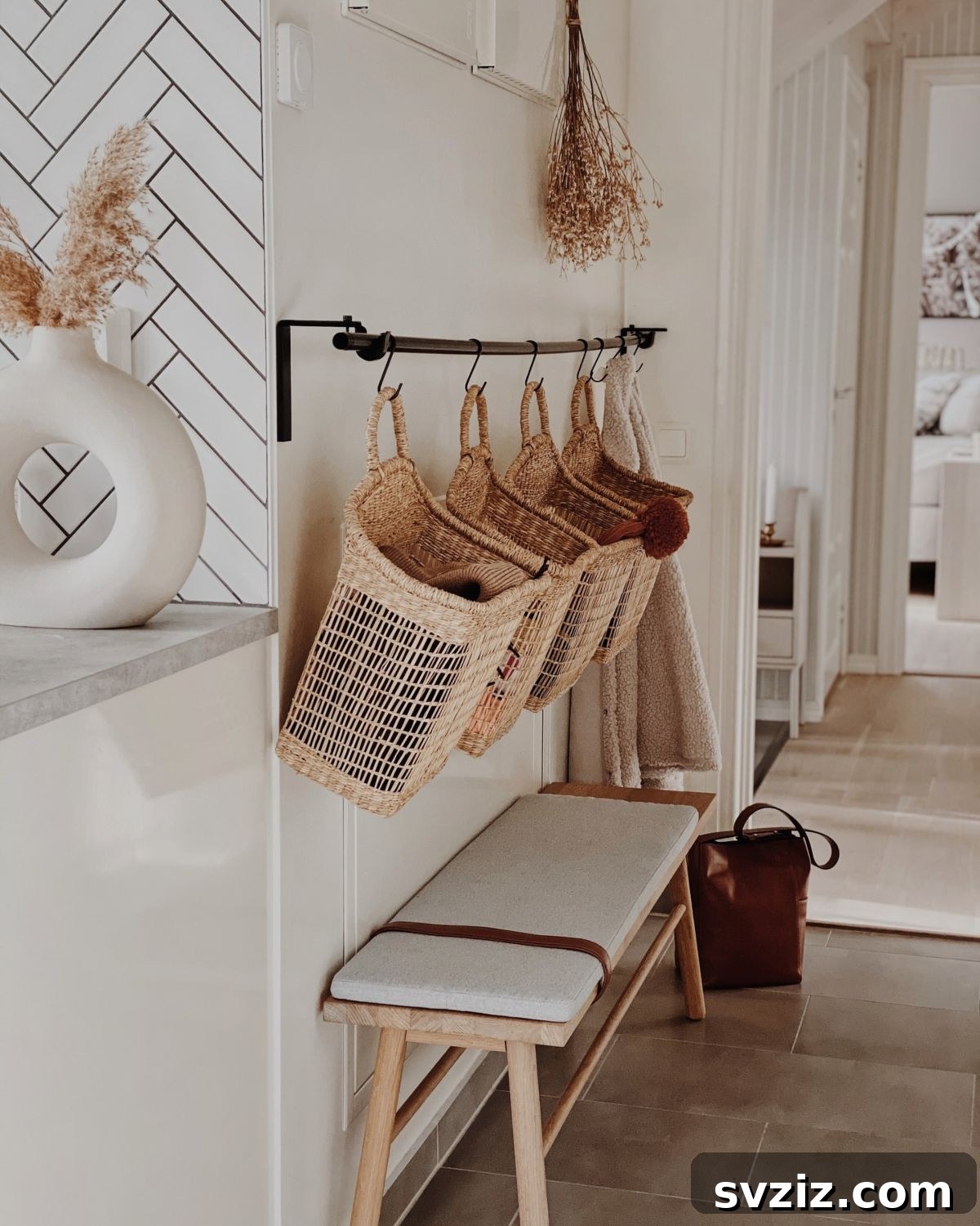 Mini Hallway Mudroom