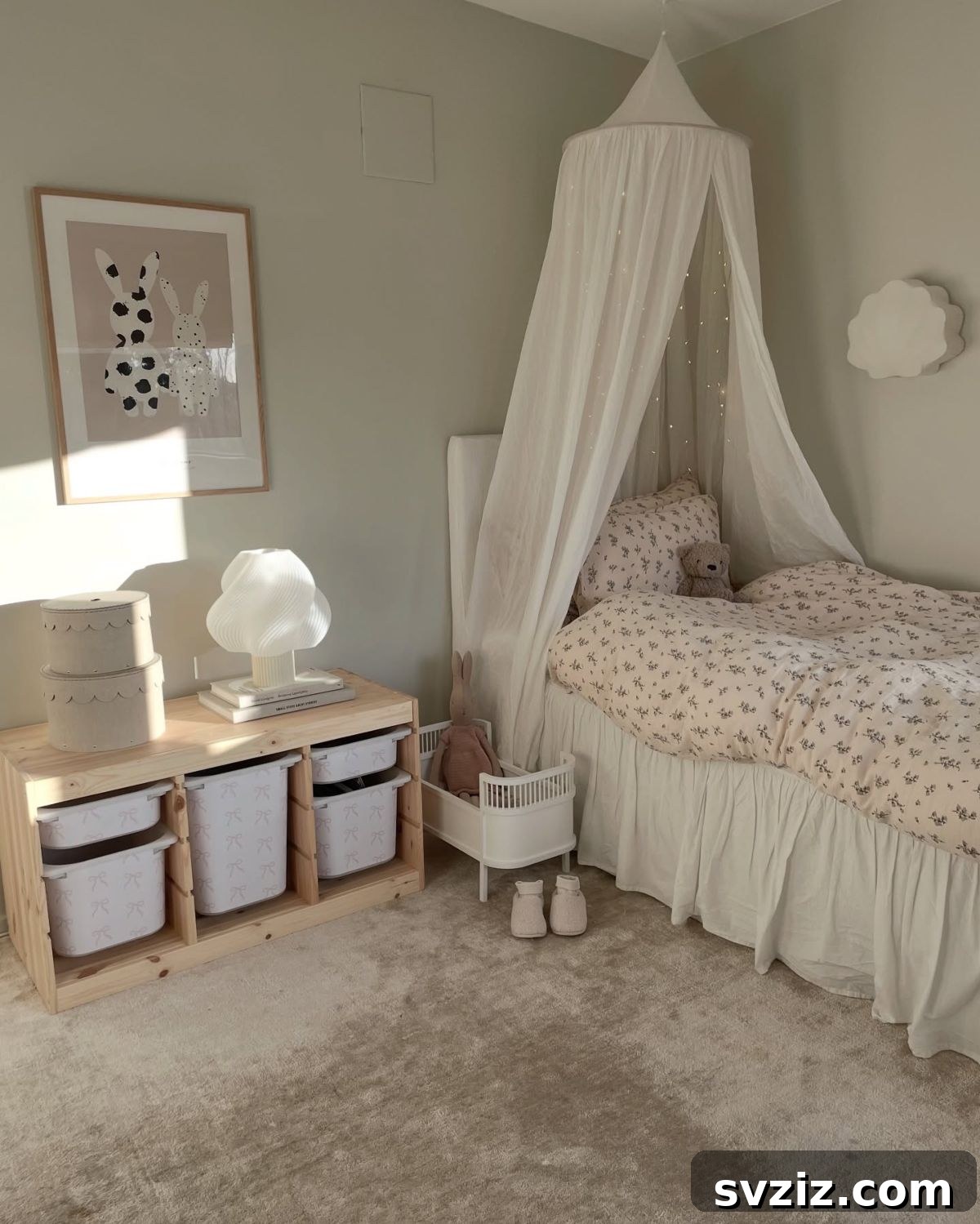 Neat Bedroom Storage