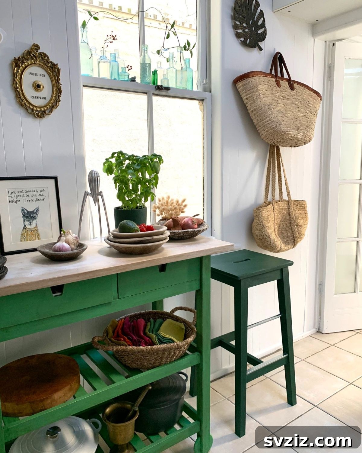 Kitchen Island Trolley Hack