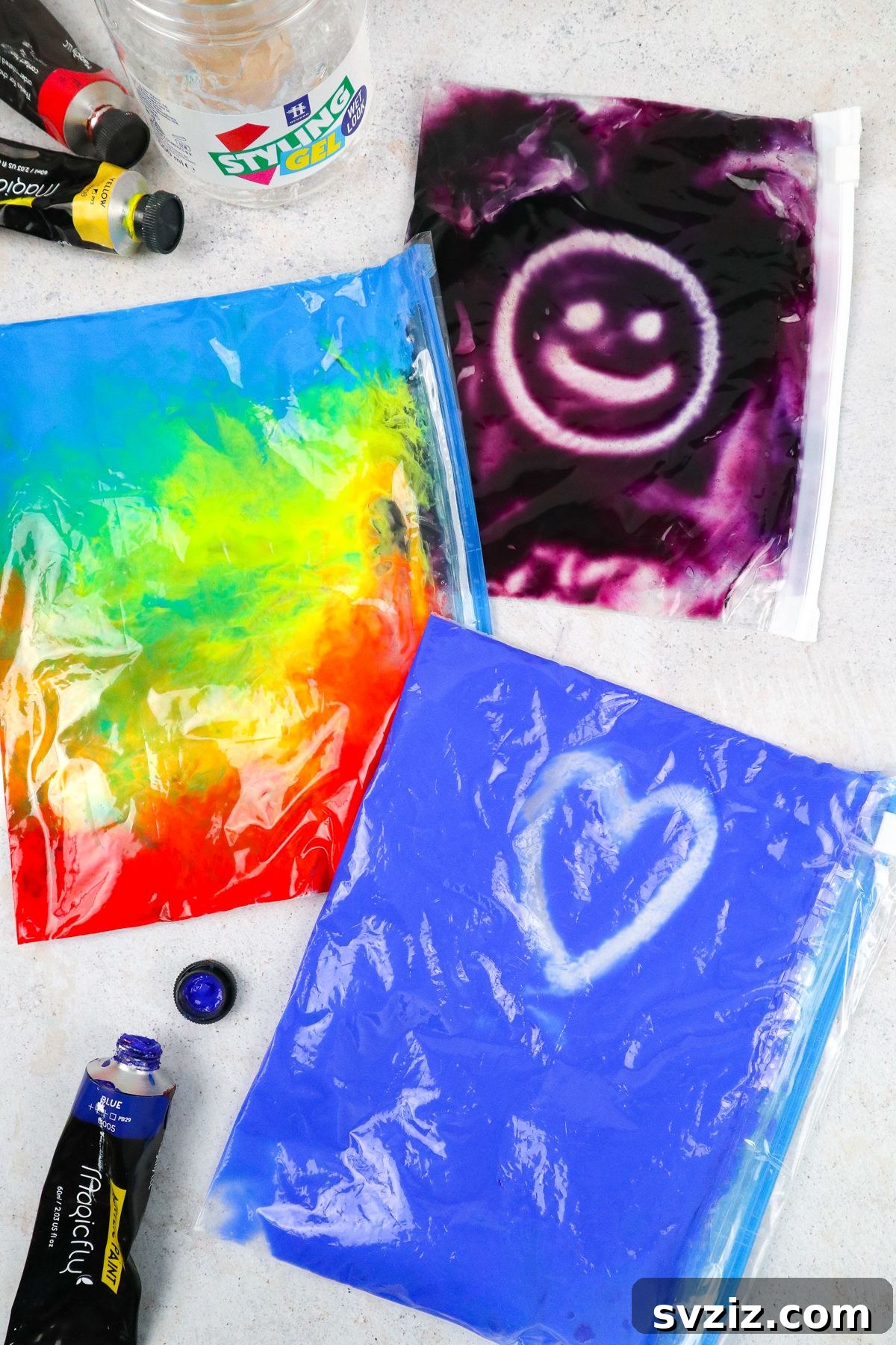 DIY Sensory Squish Bag