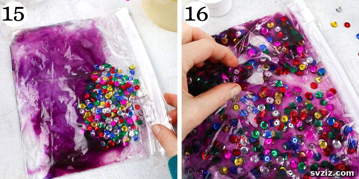 Stunning Sensory Squish Bag