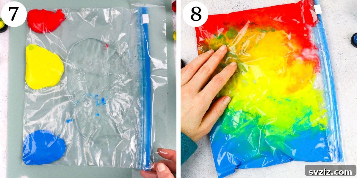 Gorgeous Sensory Squish Bag