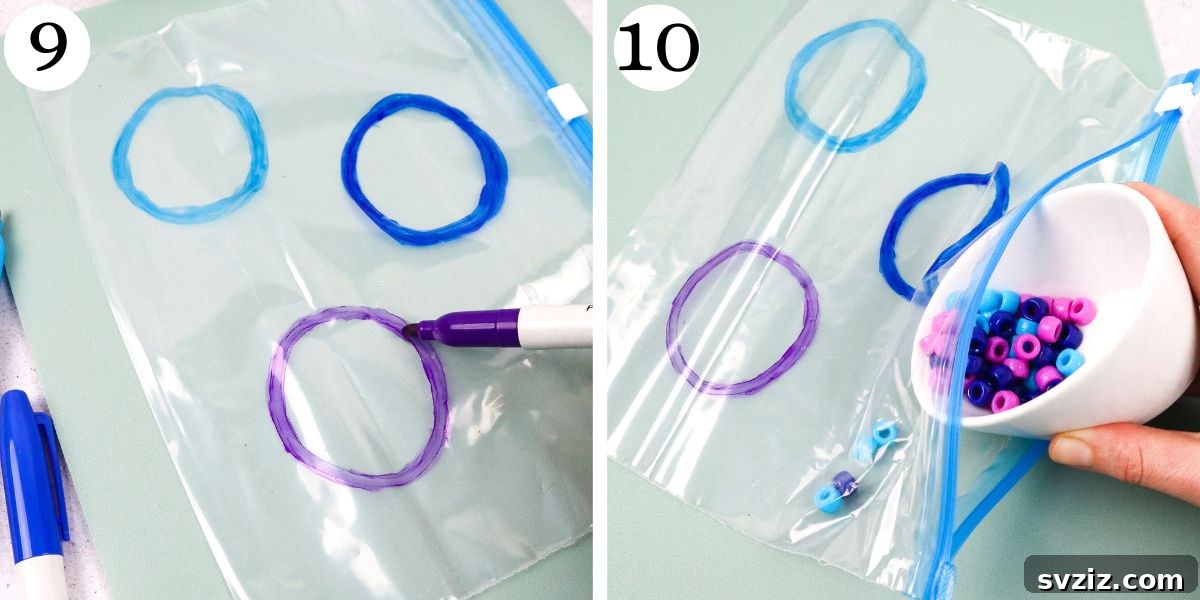 Easy to Make DIY sensory squish bag