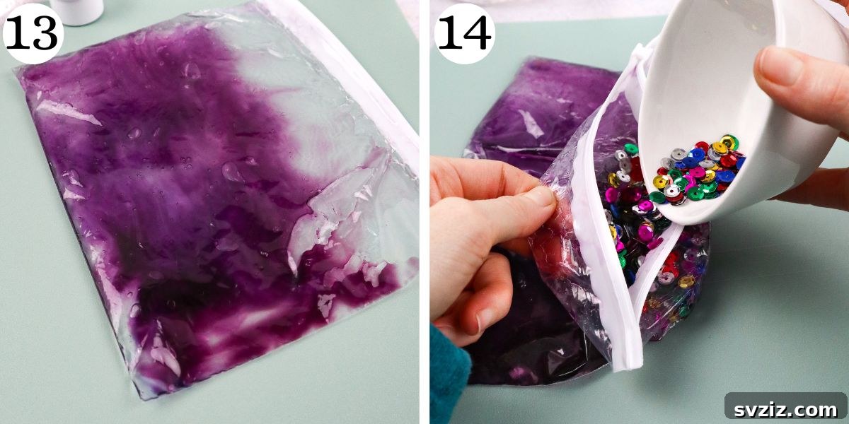 Creative Sensory Squish Bag