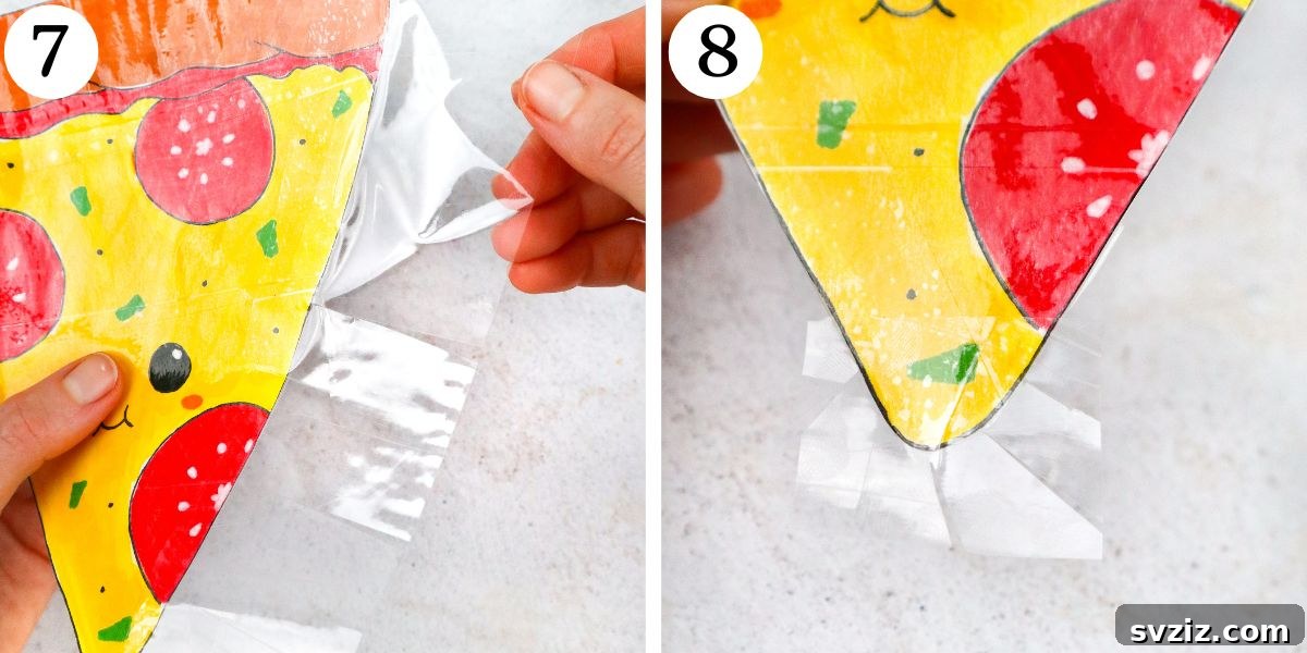 Gorgeous Pizza Paper Squishy Sealing