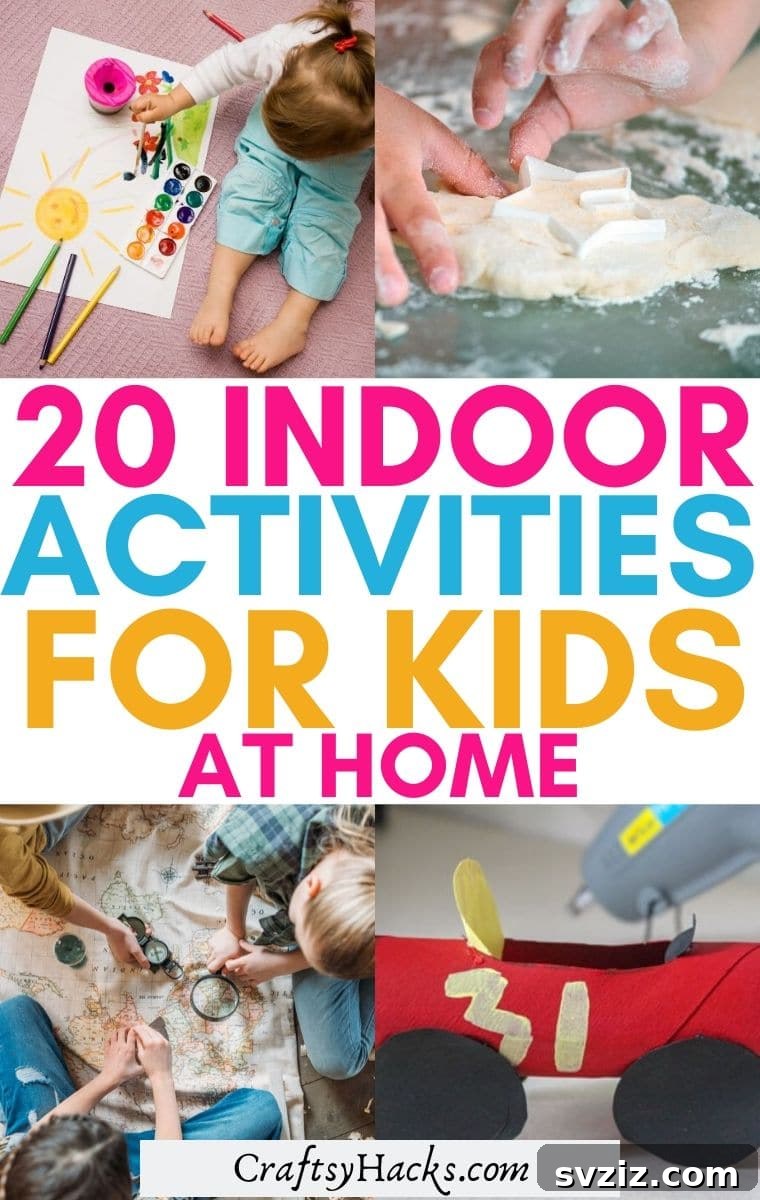20 Fun Indoor Activities to Beat Boredom at Home 2 indoor activities for kids at home