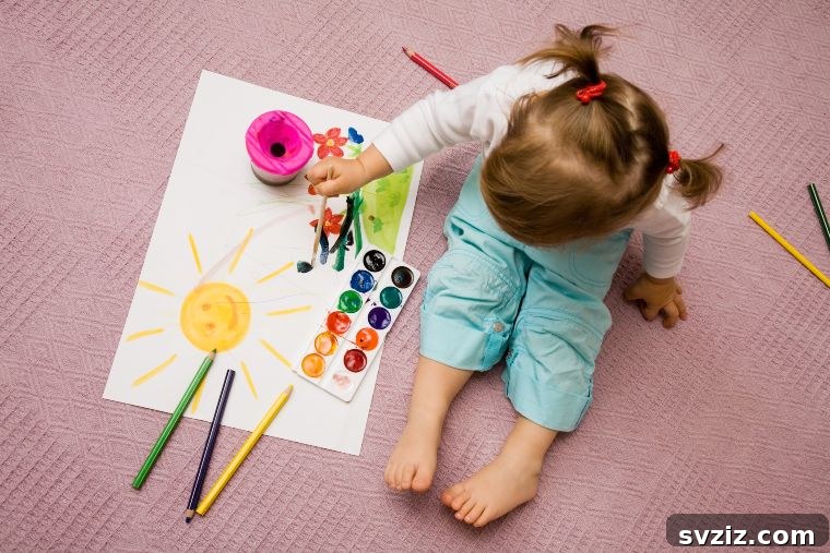 20 Fun Indoor Activities to Beat Boredom at Home 5 kid painting