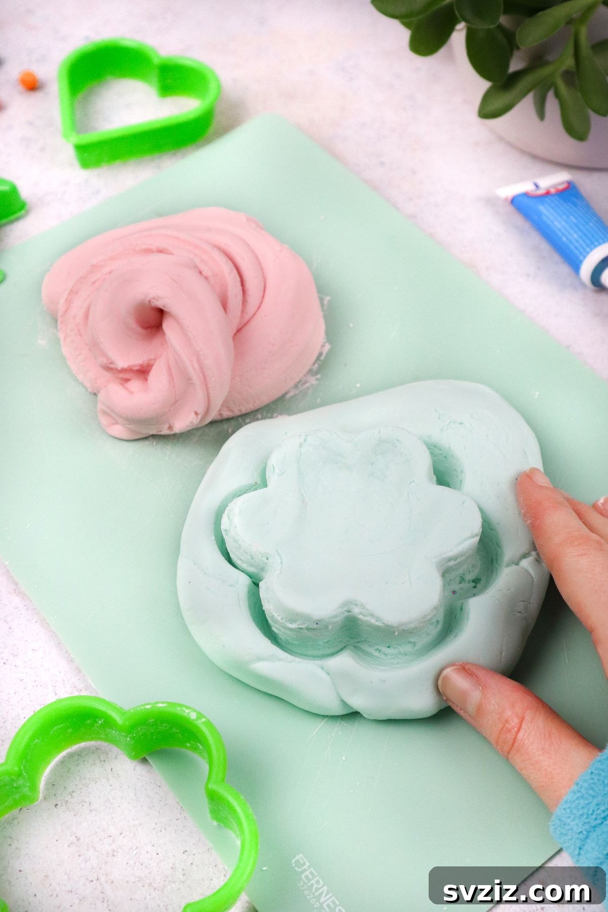 Pixie Dust Playdough 2 Fairy Playdough