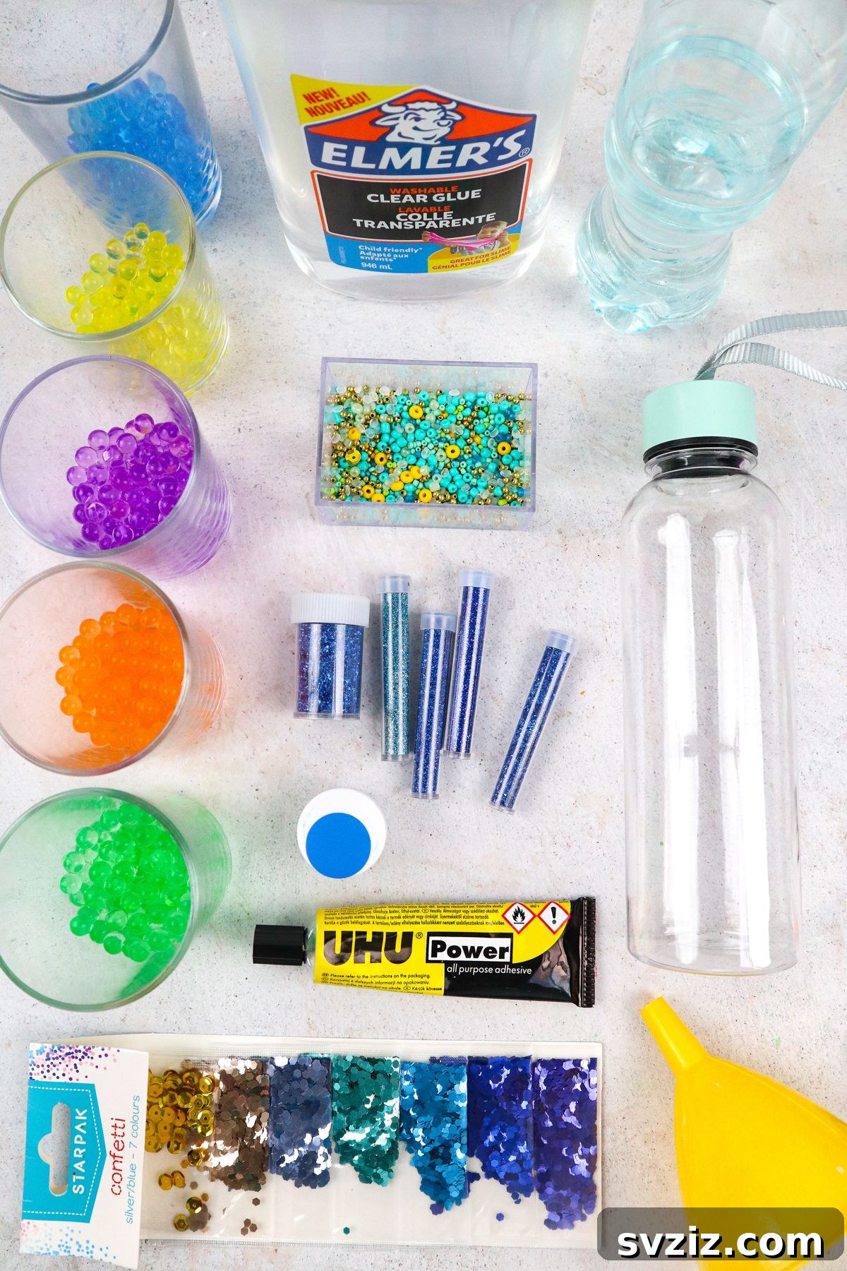 Materials for Creative DIY Sensory Bottles