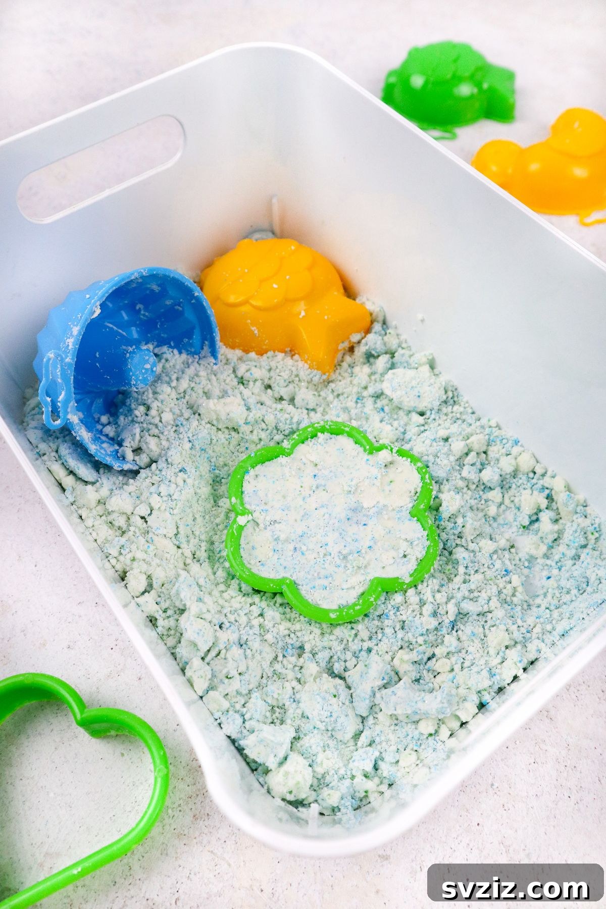 DIY Rainbow Moon Sand 2 How to Make Colorful Moon Sand