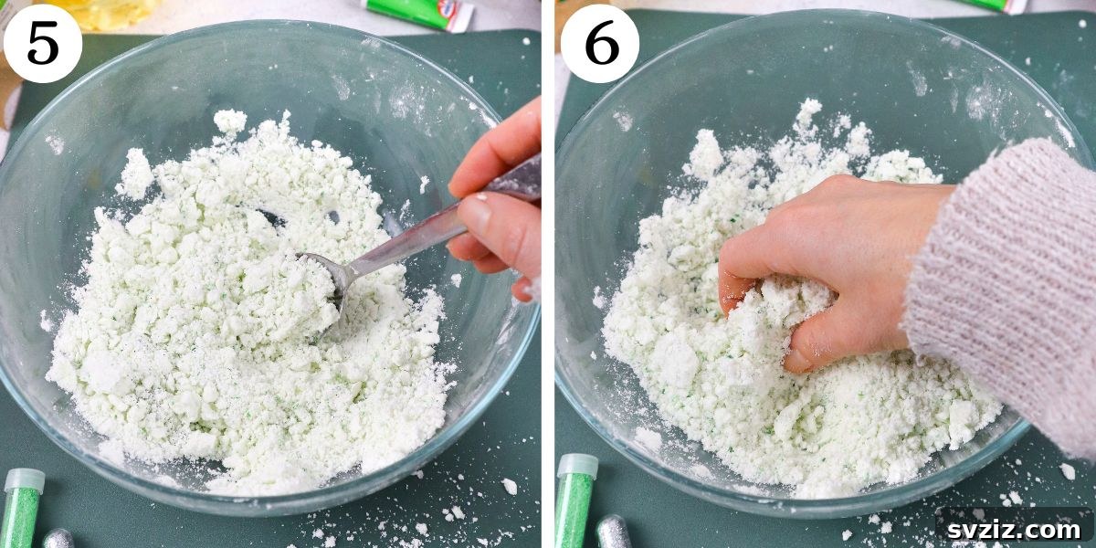 DIY Rainbow Moon Sand 6 Nice Moon Sand