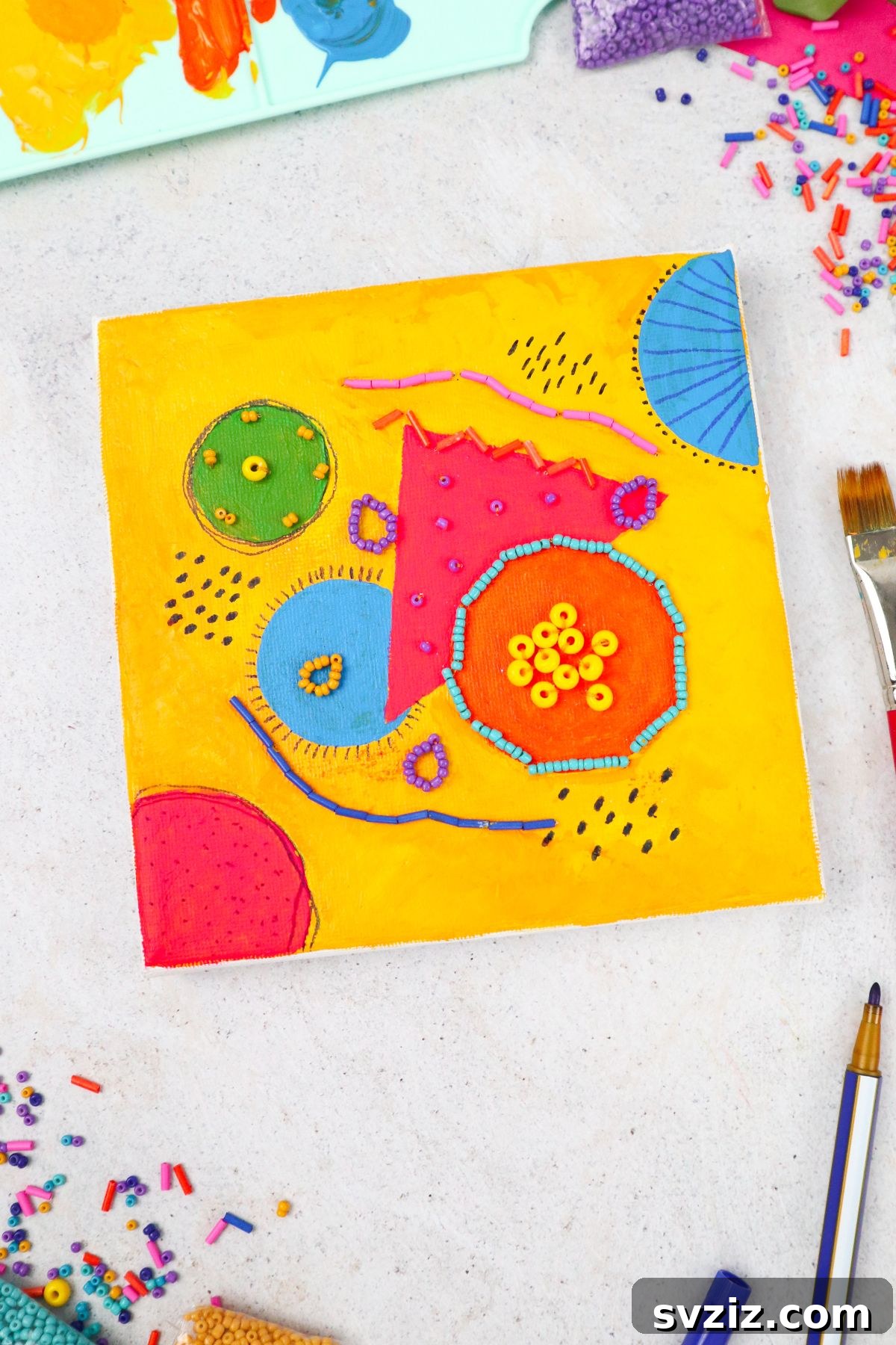 Tiny Treasures: Beaded Art 2 DIY Beaded Mini Painting: A step-by-step guide to creating unique canvas art with beads