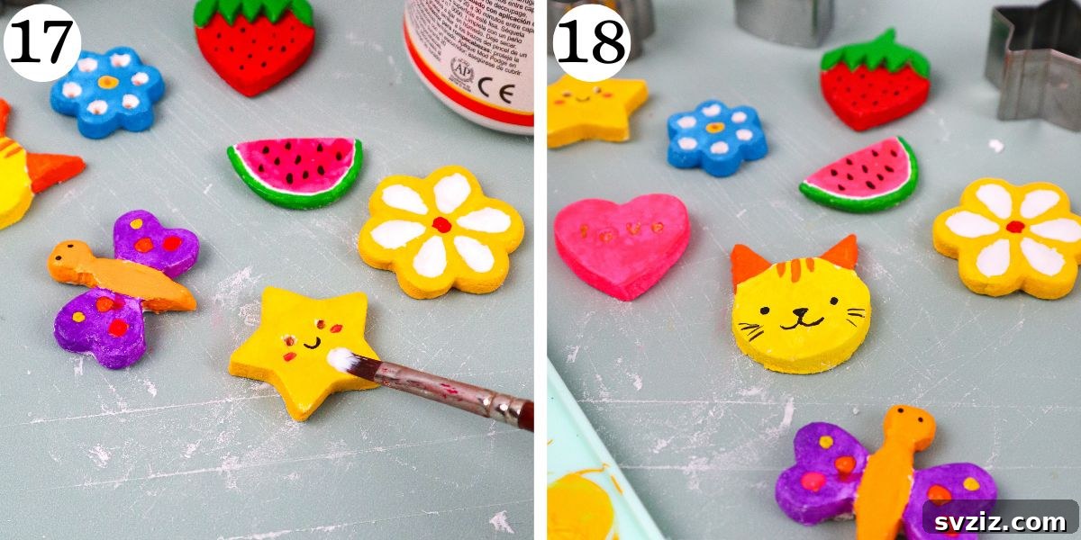 Beautiful Clay Magnets