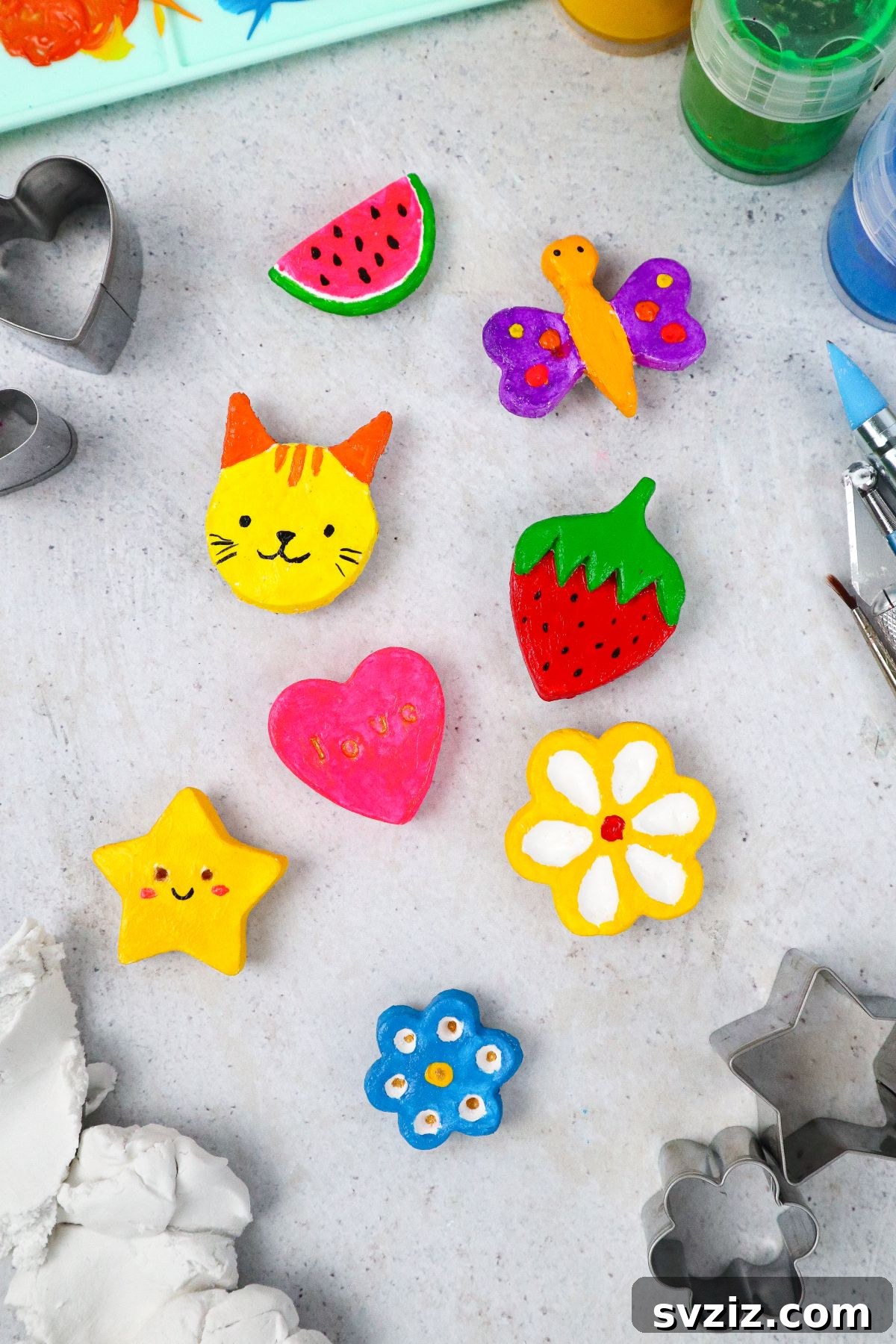 Clever Clay Magnets