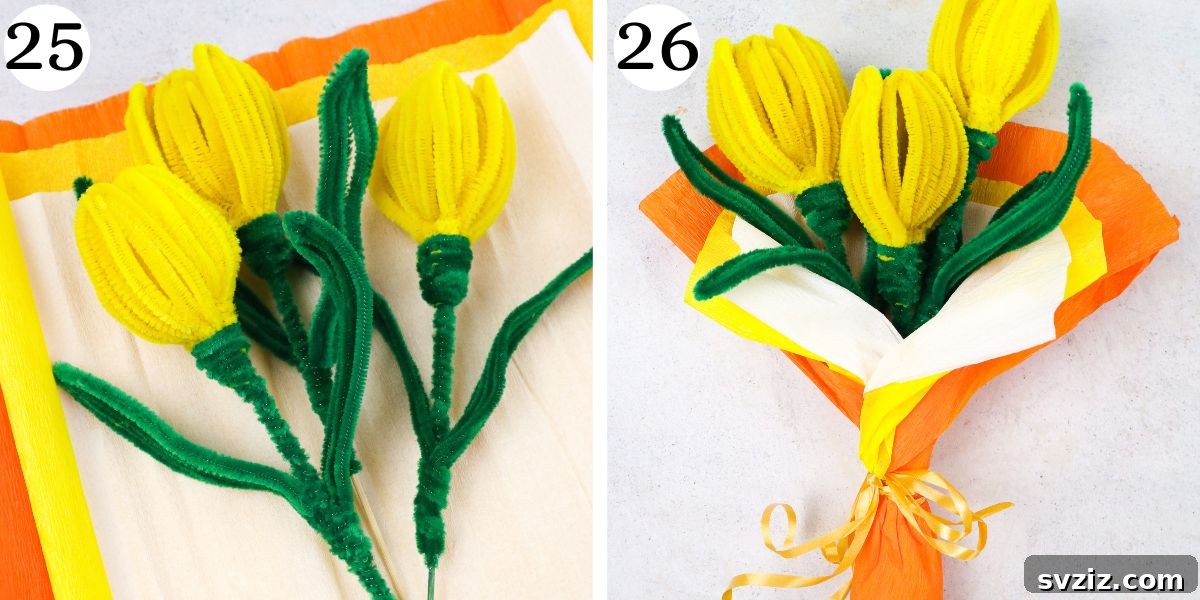Unique Tulip Bouquet Final Presentation