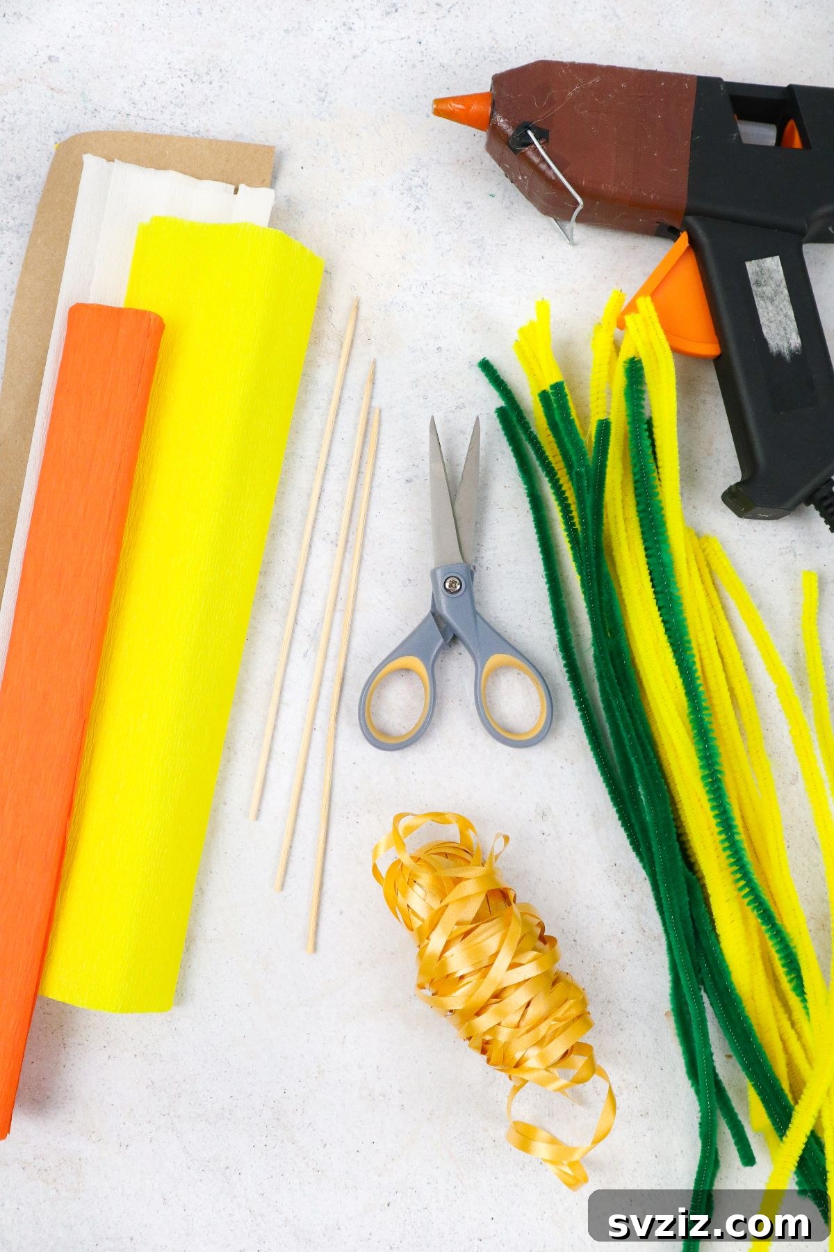 Creative Tulip Bouquet Craft Supplies