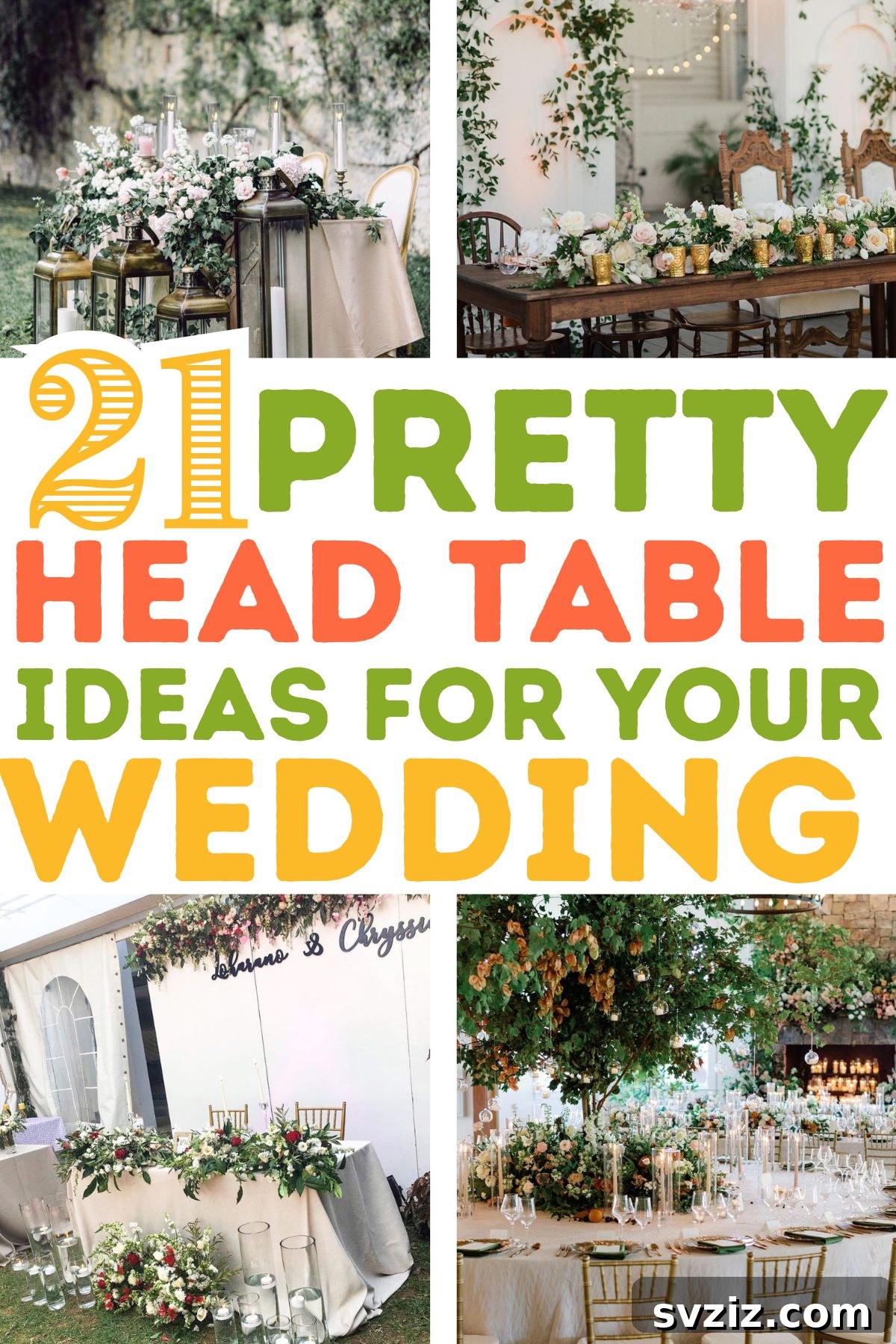head table ideas for wedding