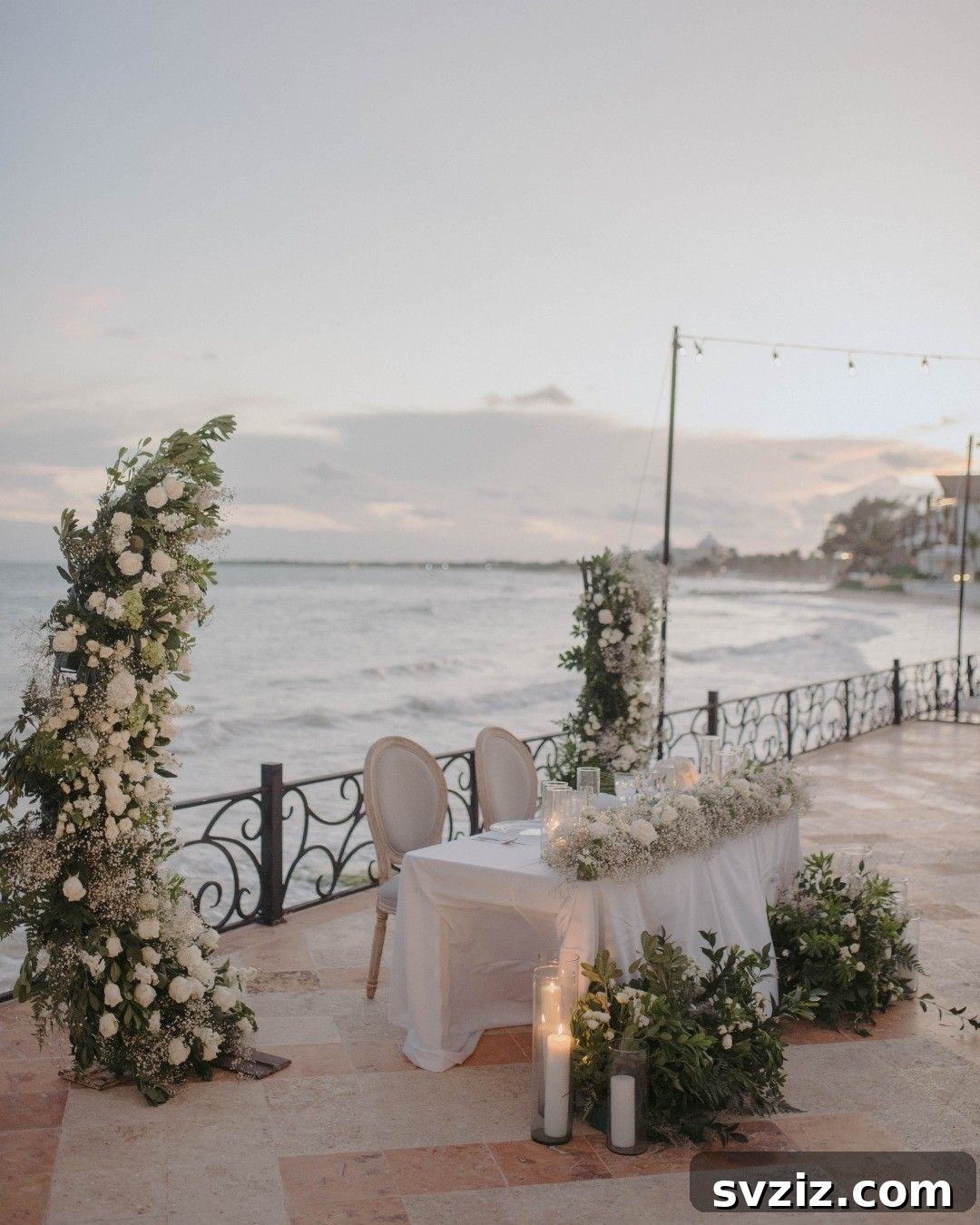 20. Beach Backdrop