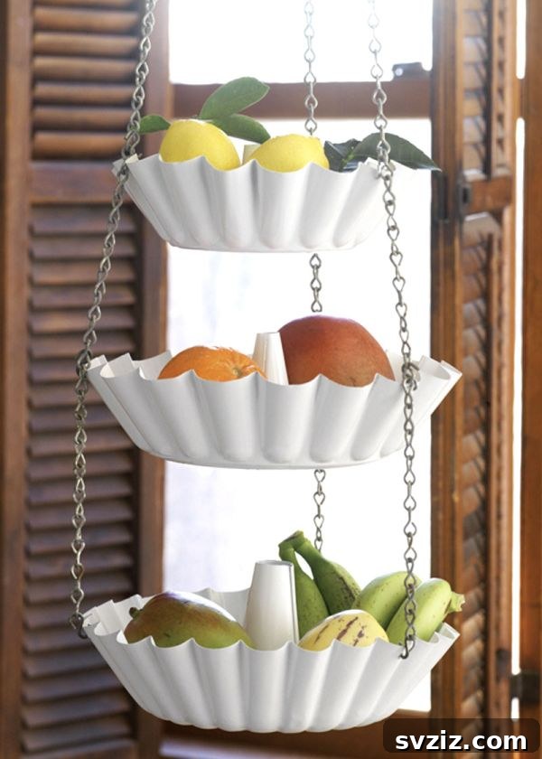 Clever DIY Kitchen Organization Hacks 12 Hanging Storage Containers