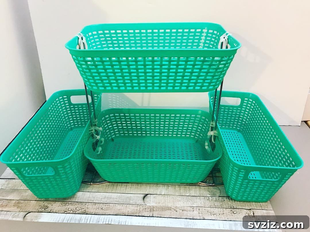 Clever DIY Kitchen Organization Hacks 13 Baskets