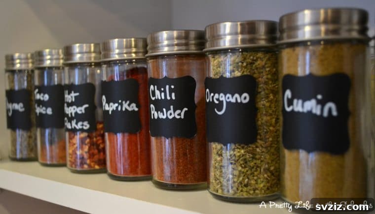 Clever DIY Kitchen Organization Hacks 8 Chalkboard Labels