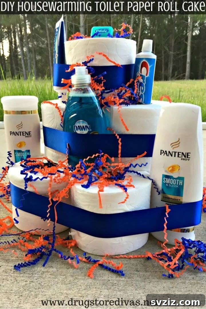 21 Handmade Gifts New Homeowners Will Adore 19 17. Toilet Paper Roll Cake
