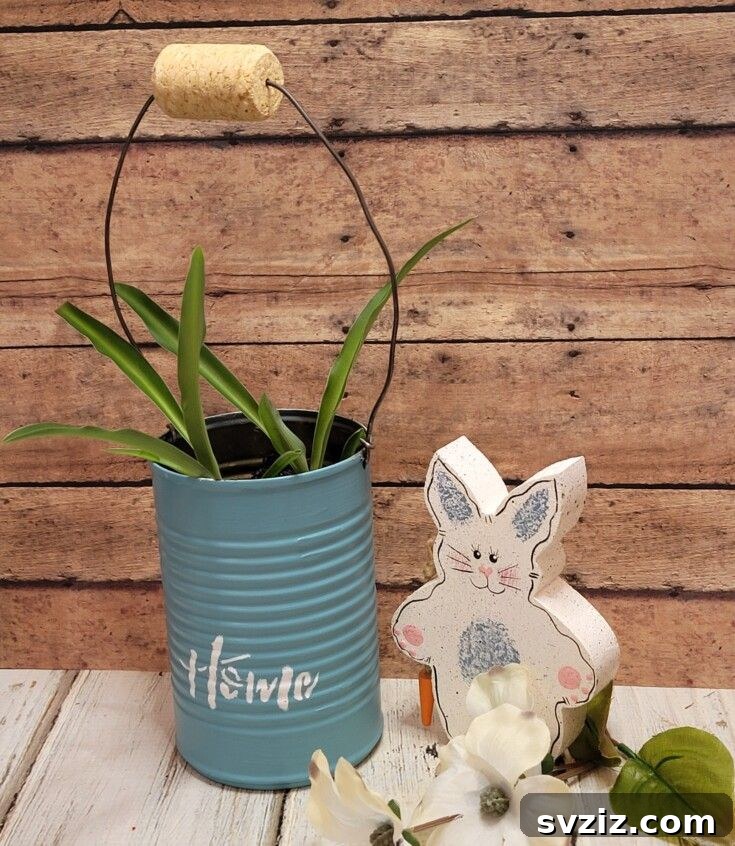 21 Handmade Gifts New Homeowners Will Adore 20 18. Tin Can Planter