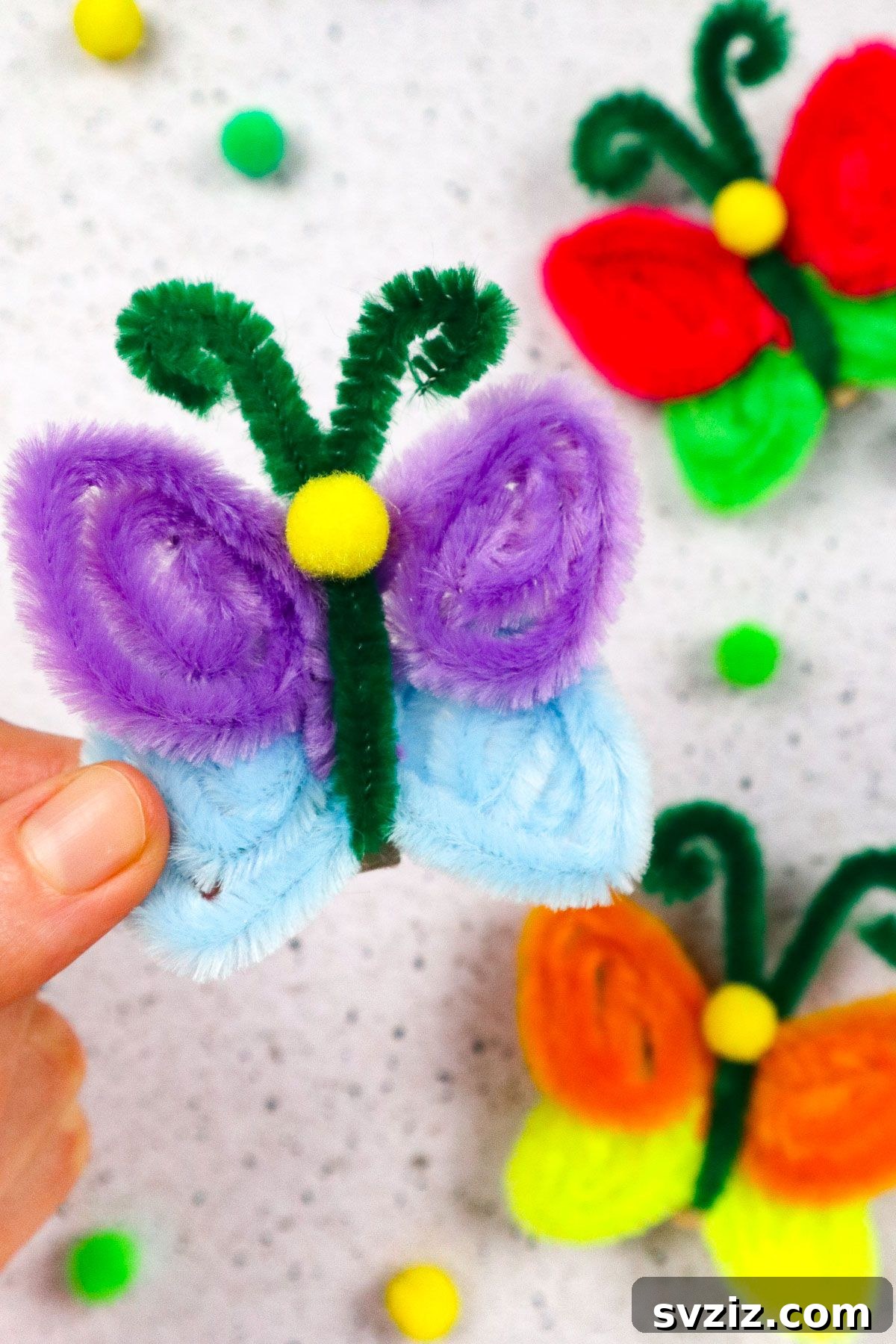 Sunny Summer Crafts for Little Hands 6 Pipe Cleaner Butterflies